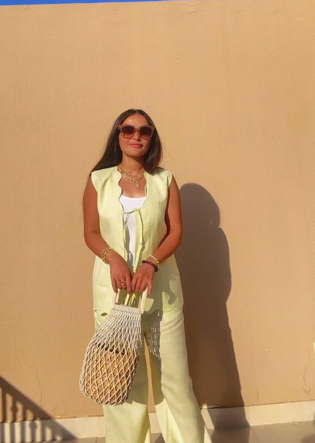 Butter Yellow Wave Full Set