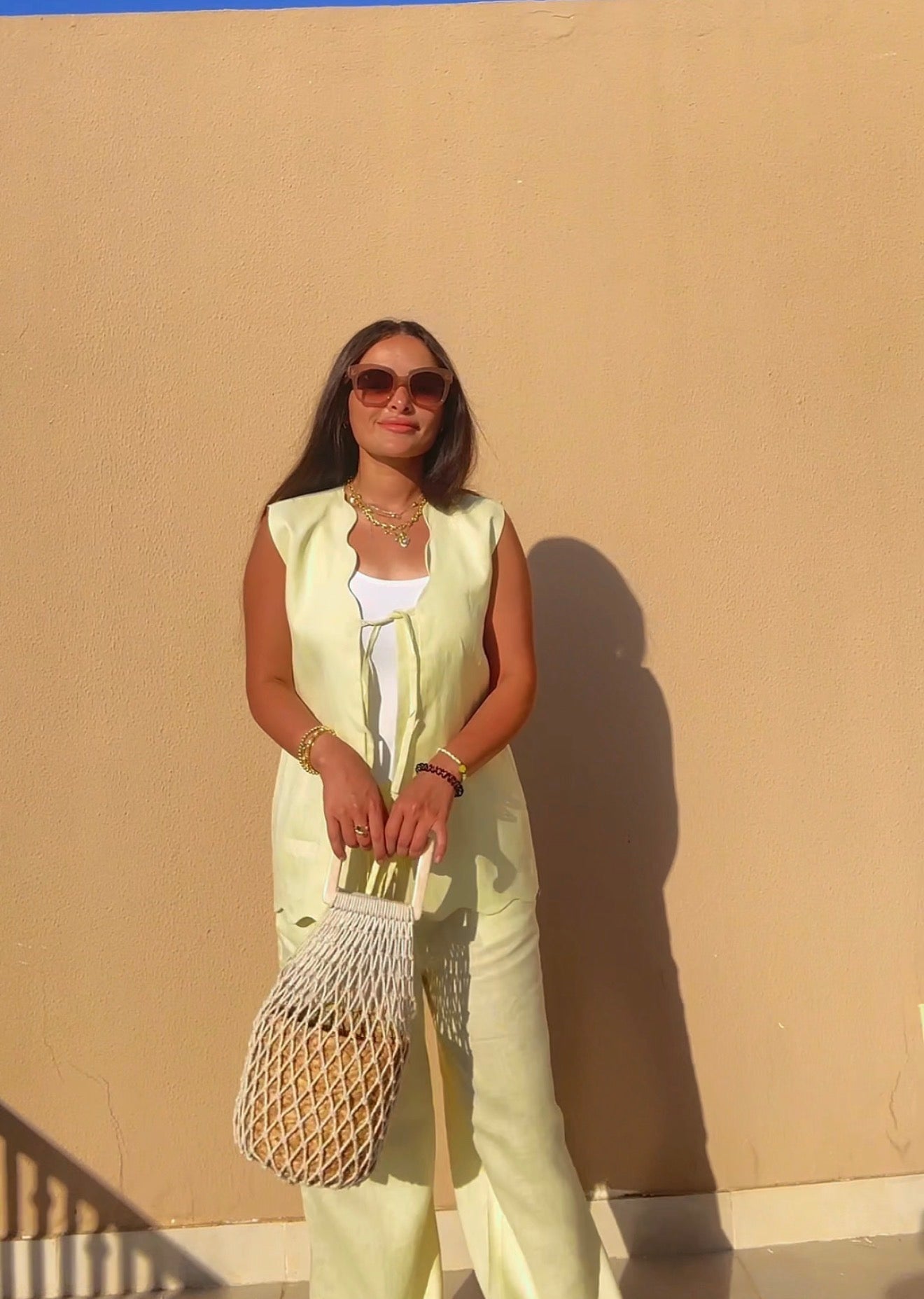 Butter Yellow Wave Full Set