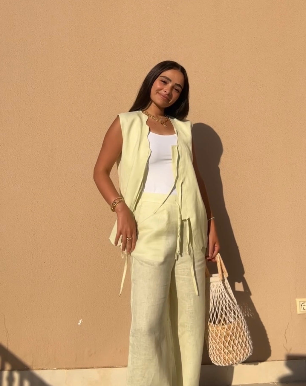 Butter Yellow Wave Full Set