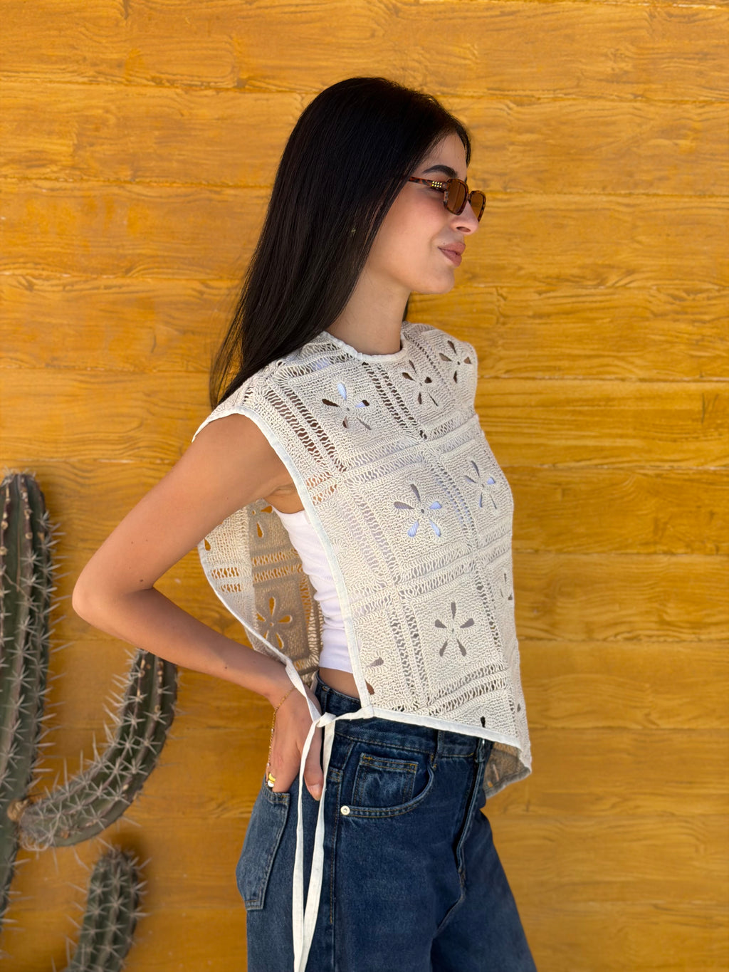 Aurelia Crochet Vest