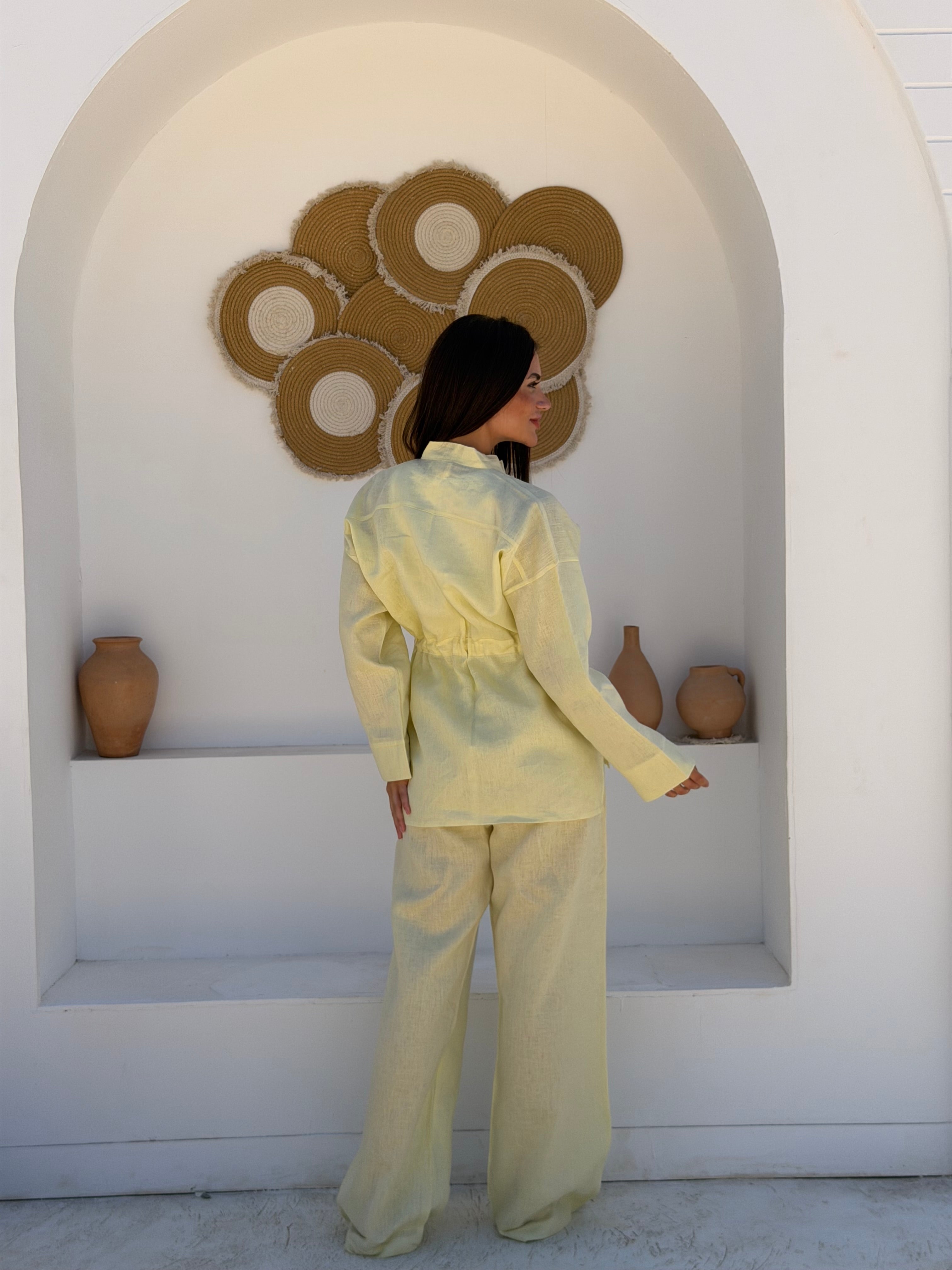 The Soleil Set in Butter Yellow
