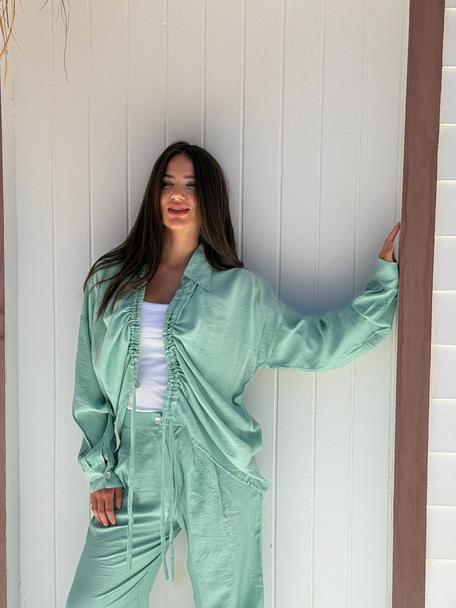 The Meadow Top (only) in Mint