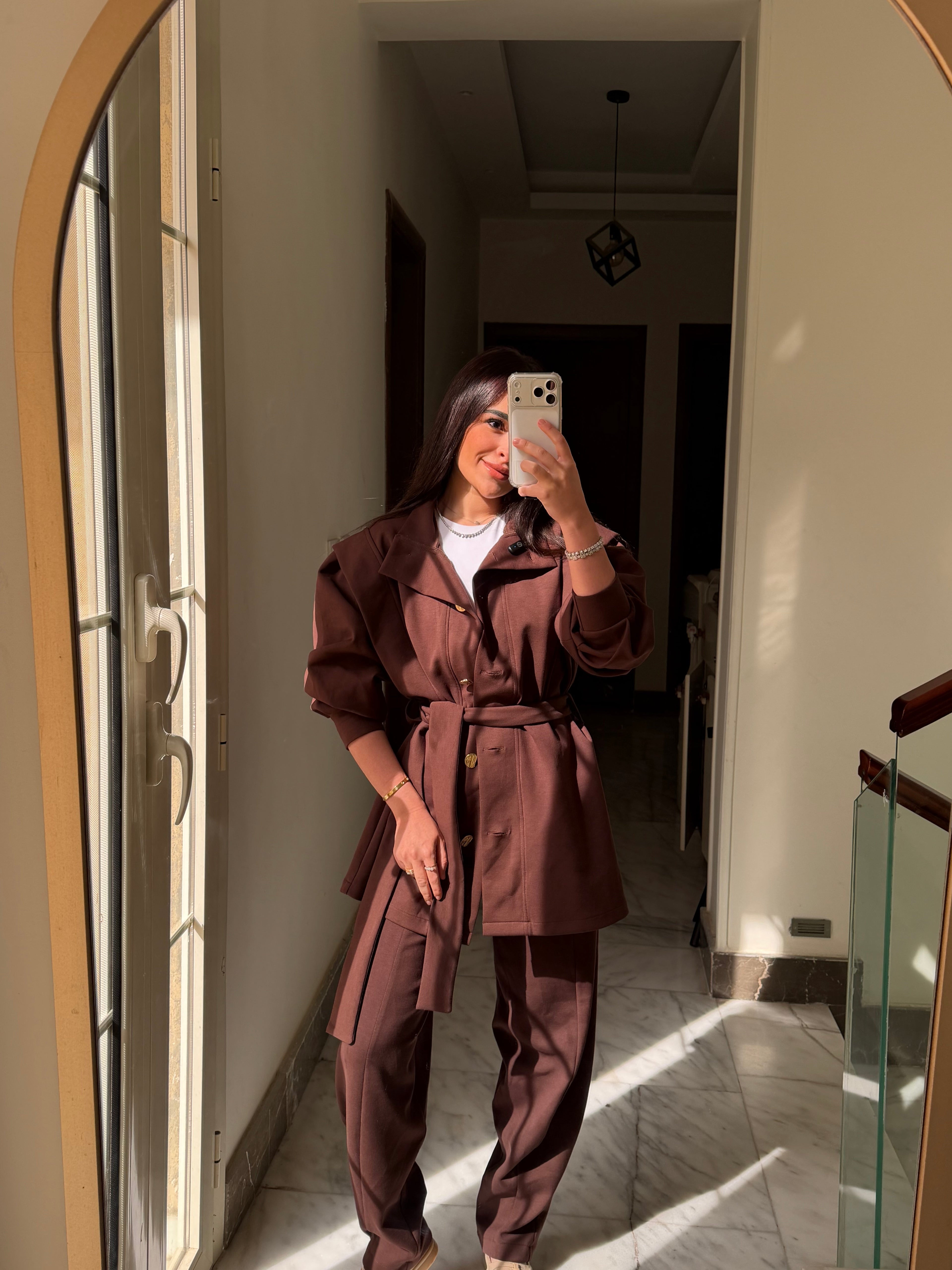 Brown Structured Full Set