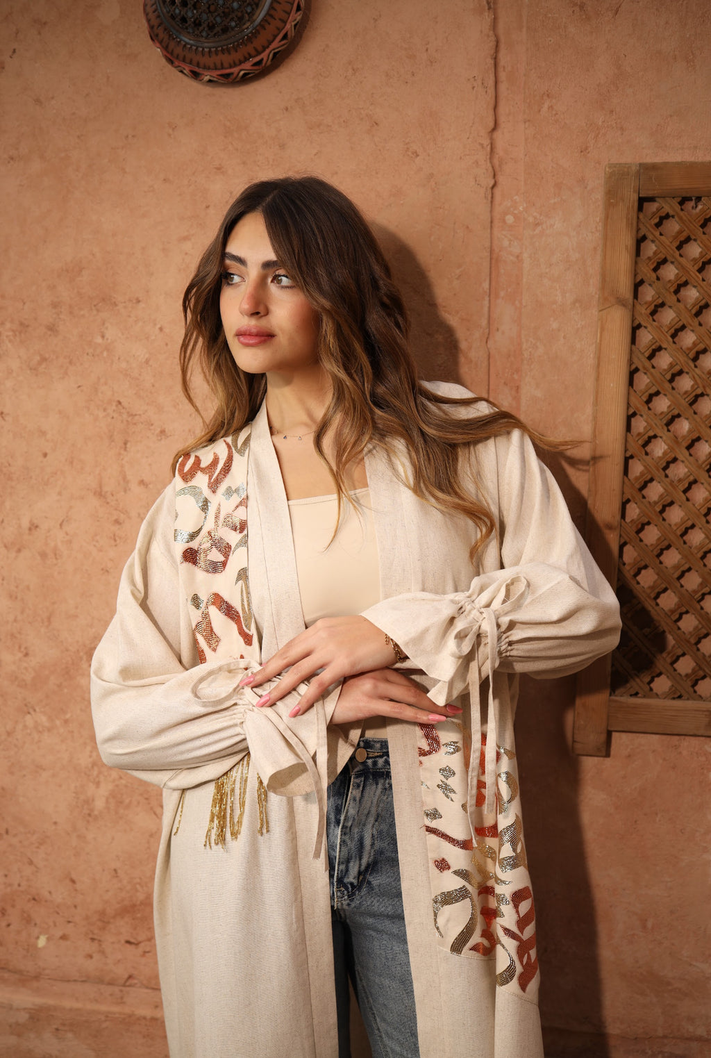 Arabic Calligraphy Kaftan