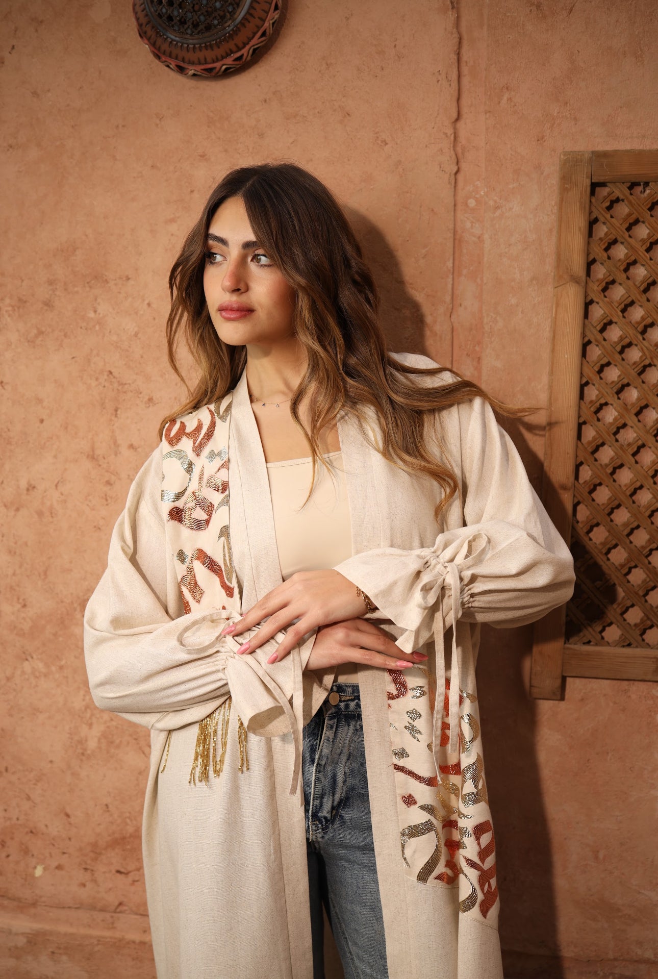 Arabic Calligraphy Kaftan