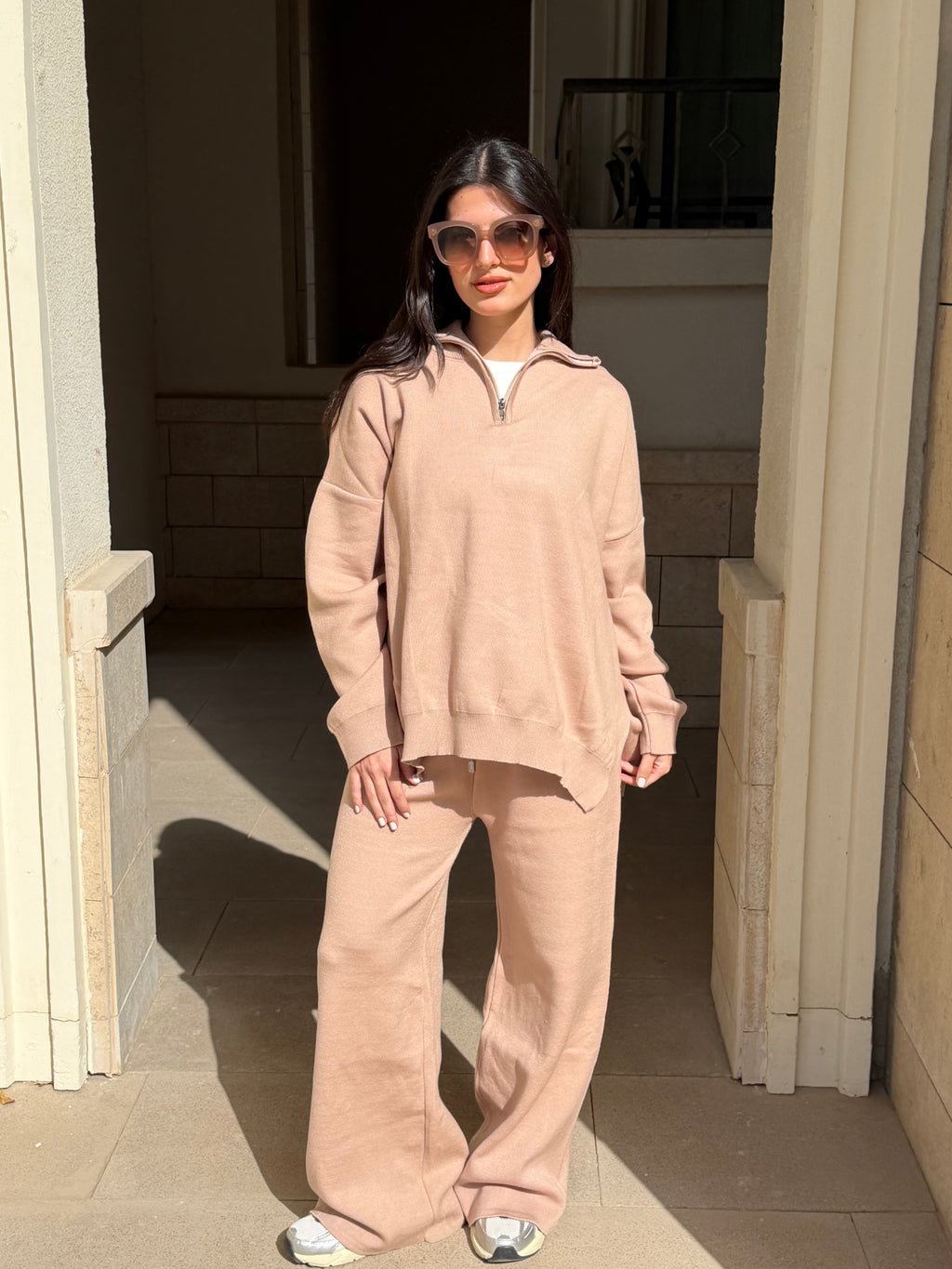 Nude Knit Set