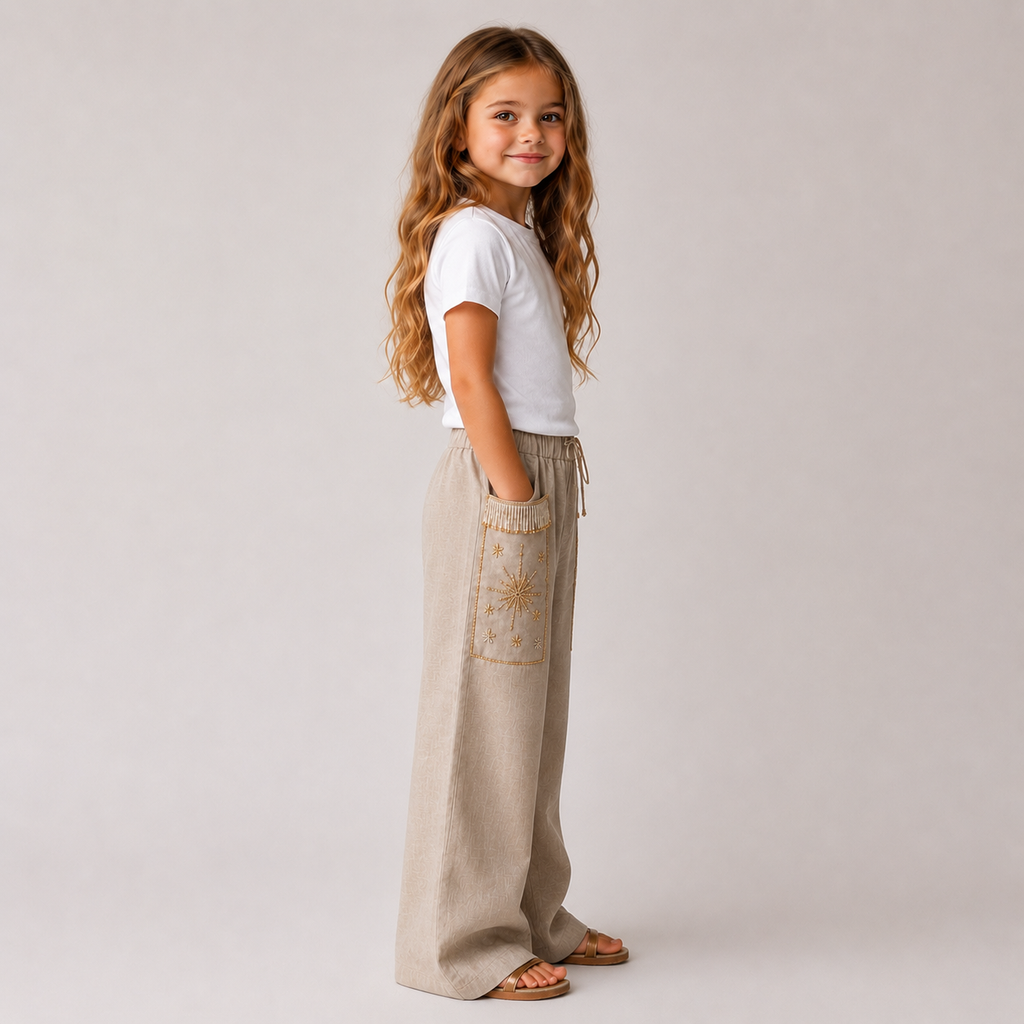 The Kids Nomad Pants (only) in Taupe