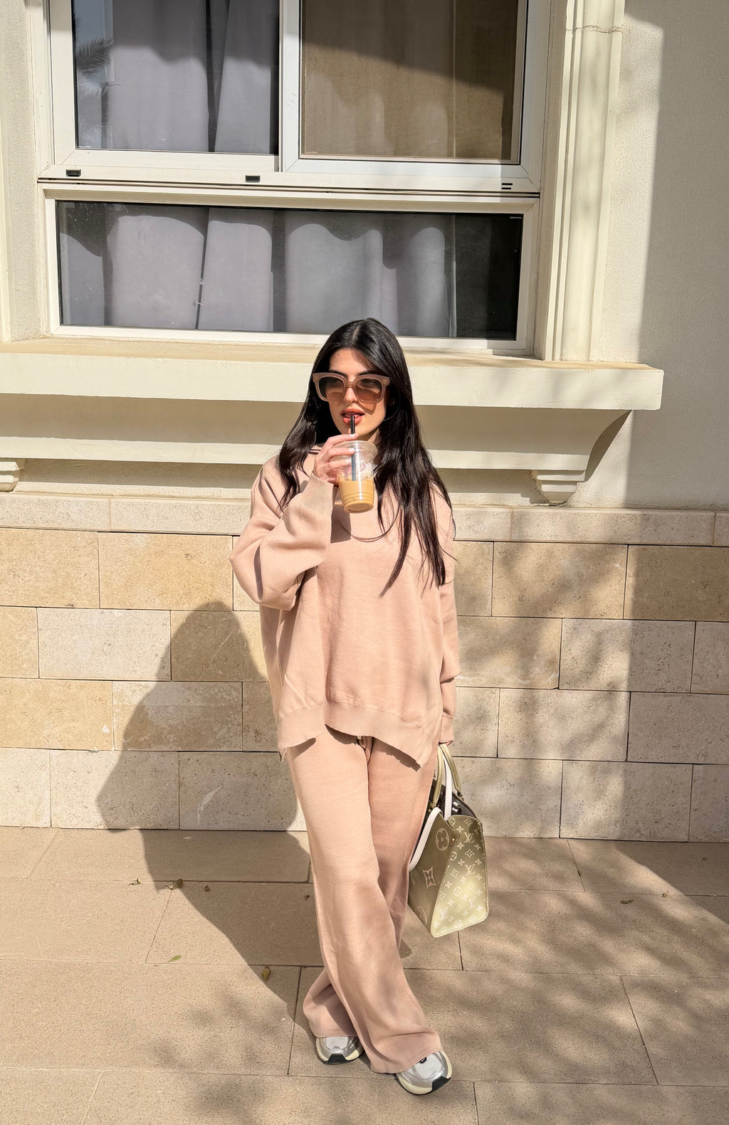 Nude Knit Set