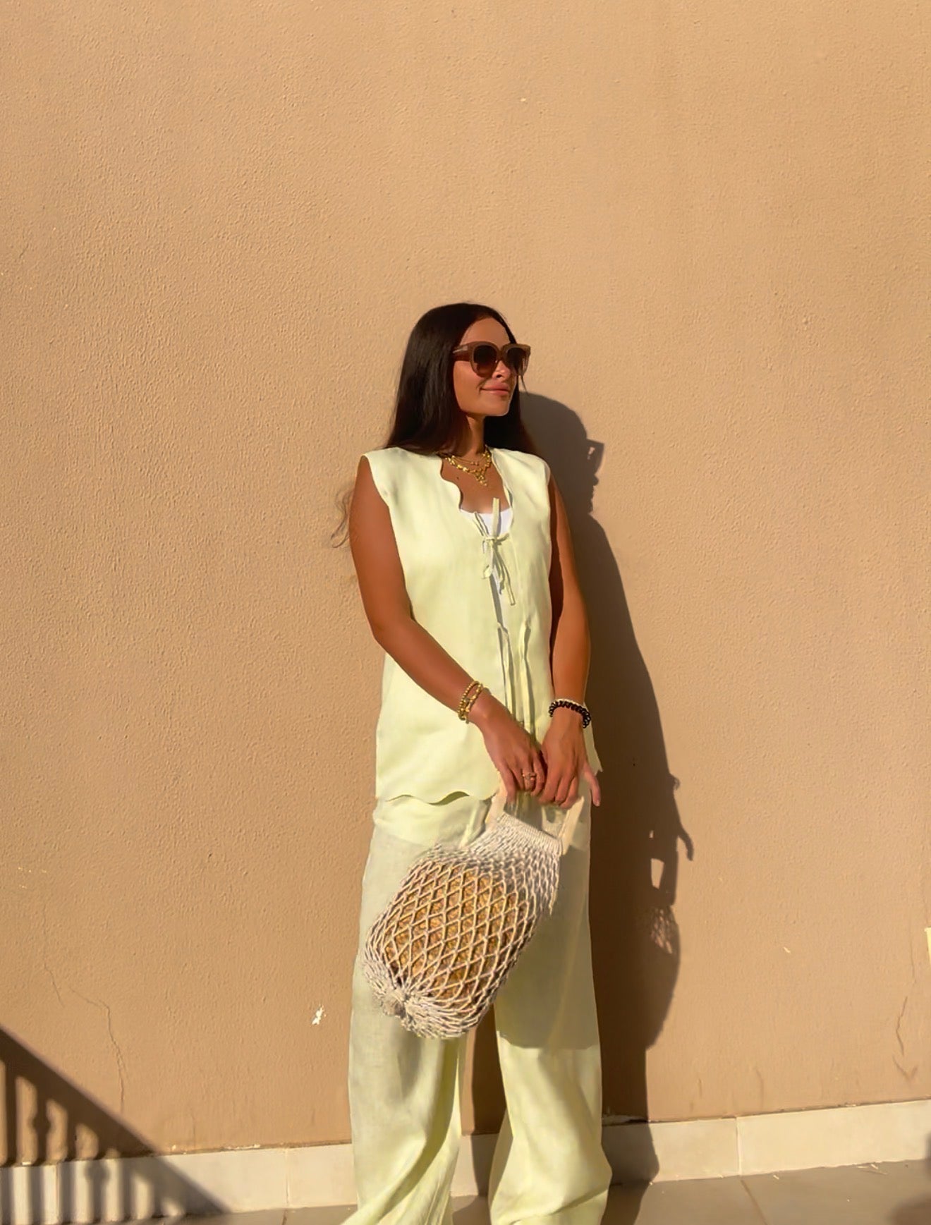 Butter Yellow Wave Full Set