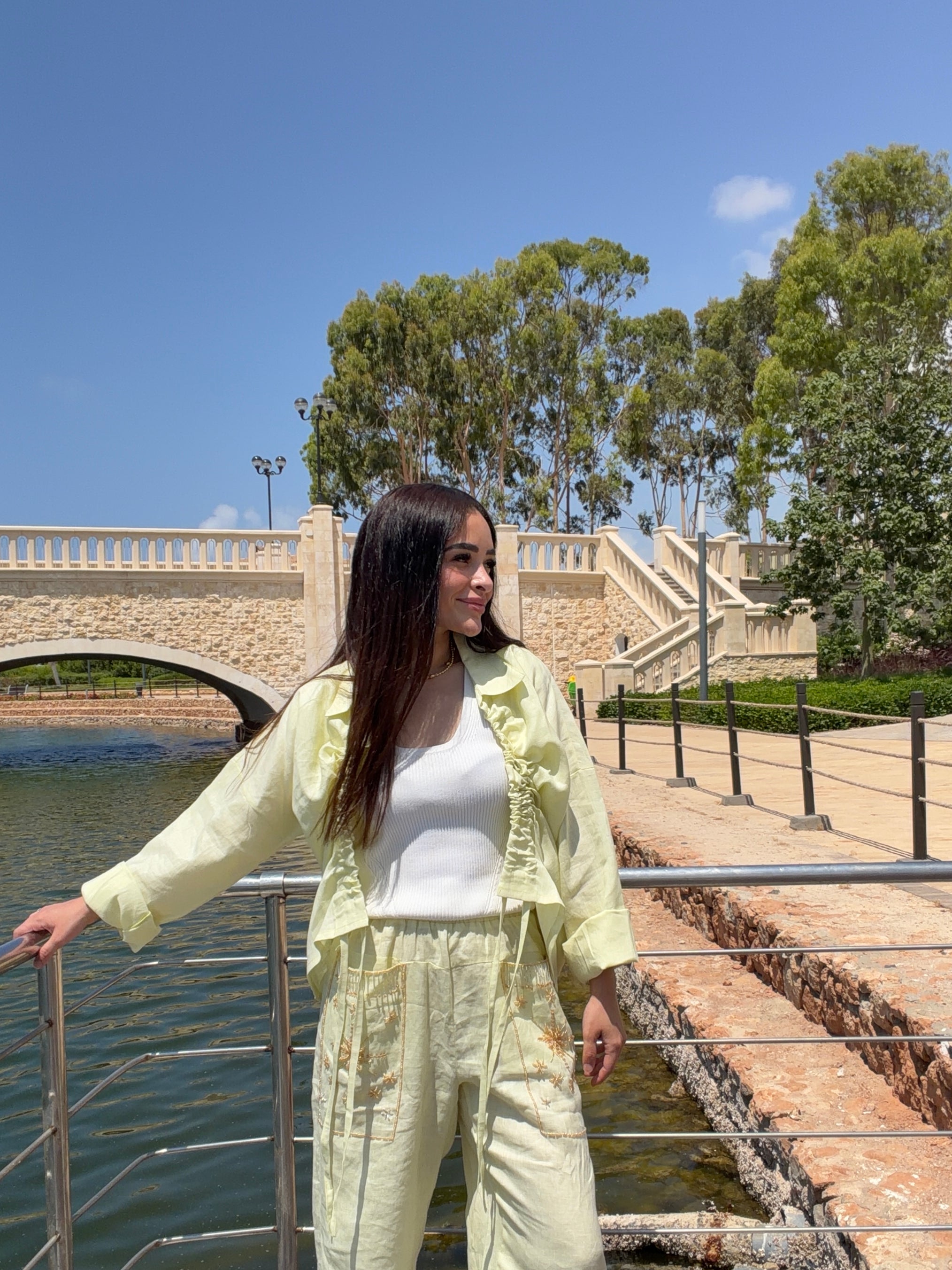 The Nomad Top (only) in Butter Yellow