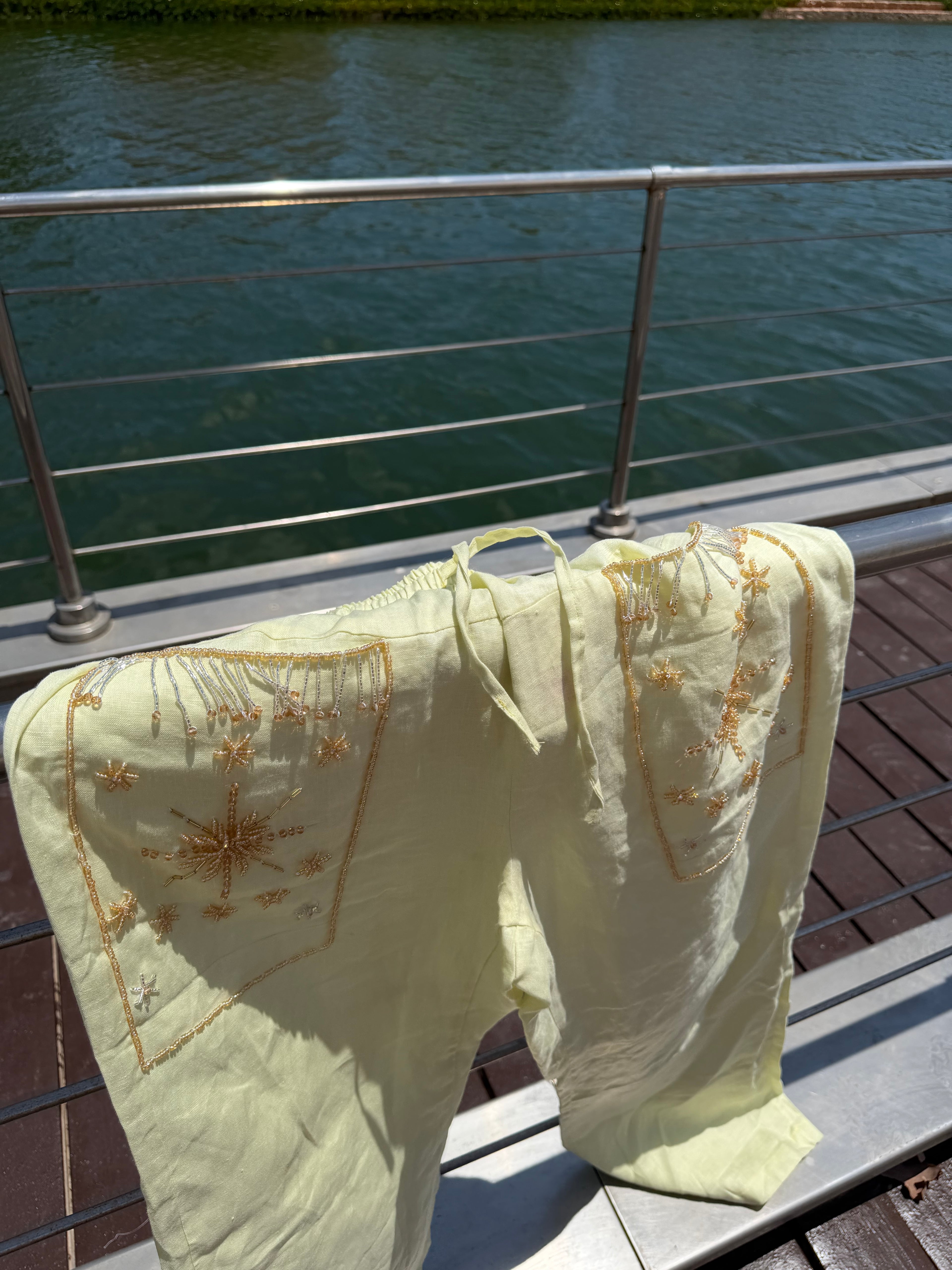The Nomad Set in Butter Yellow