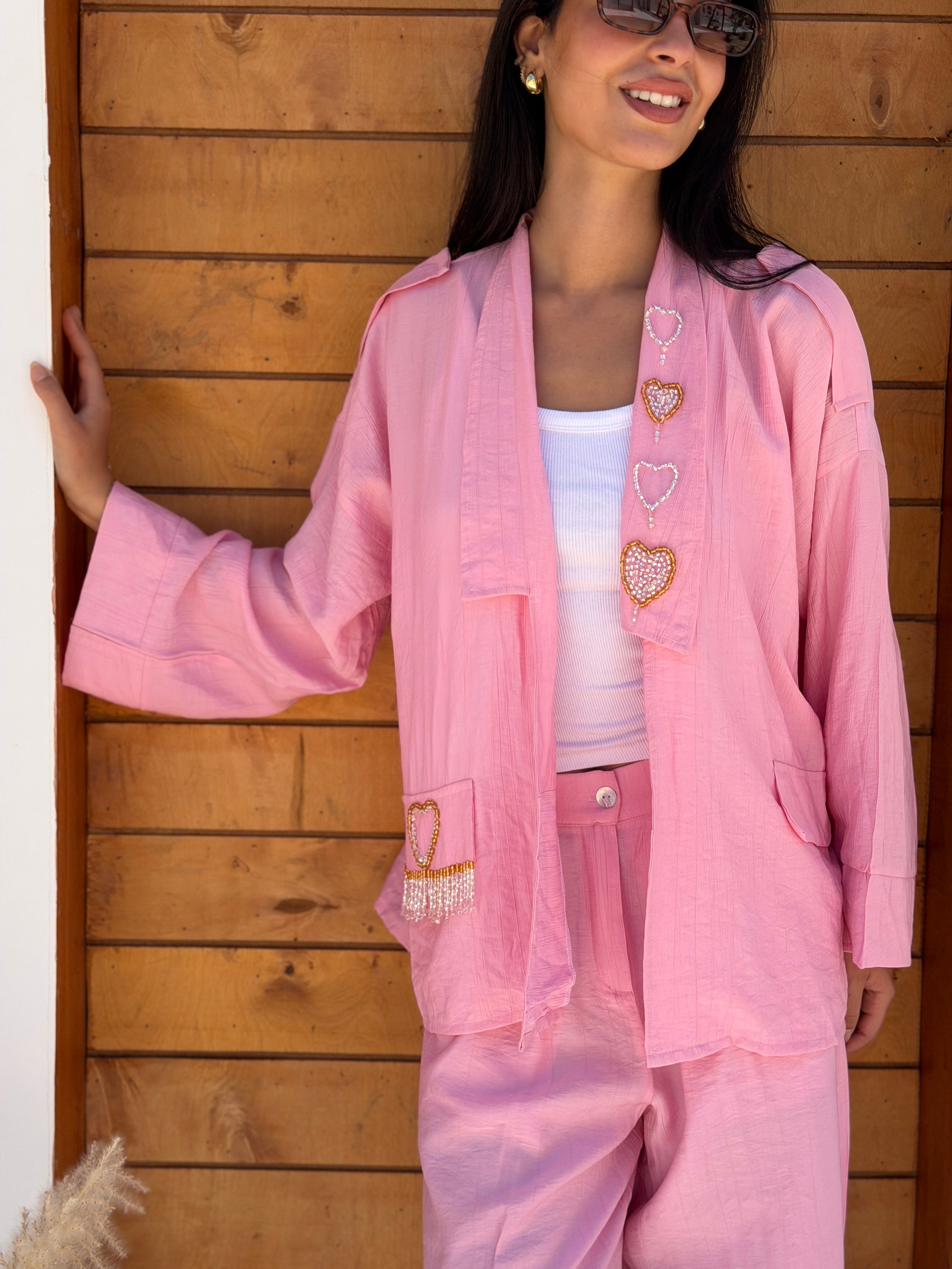 The Ivy Top in Pink