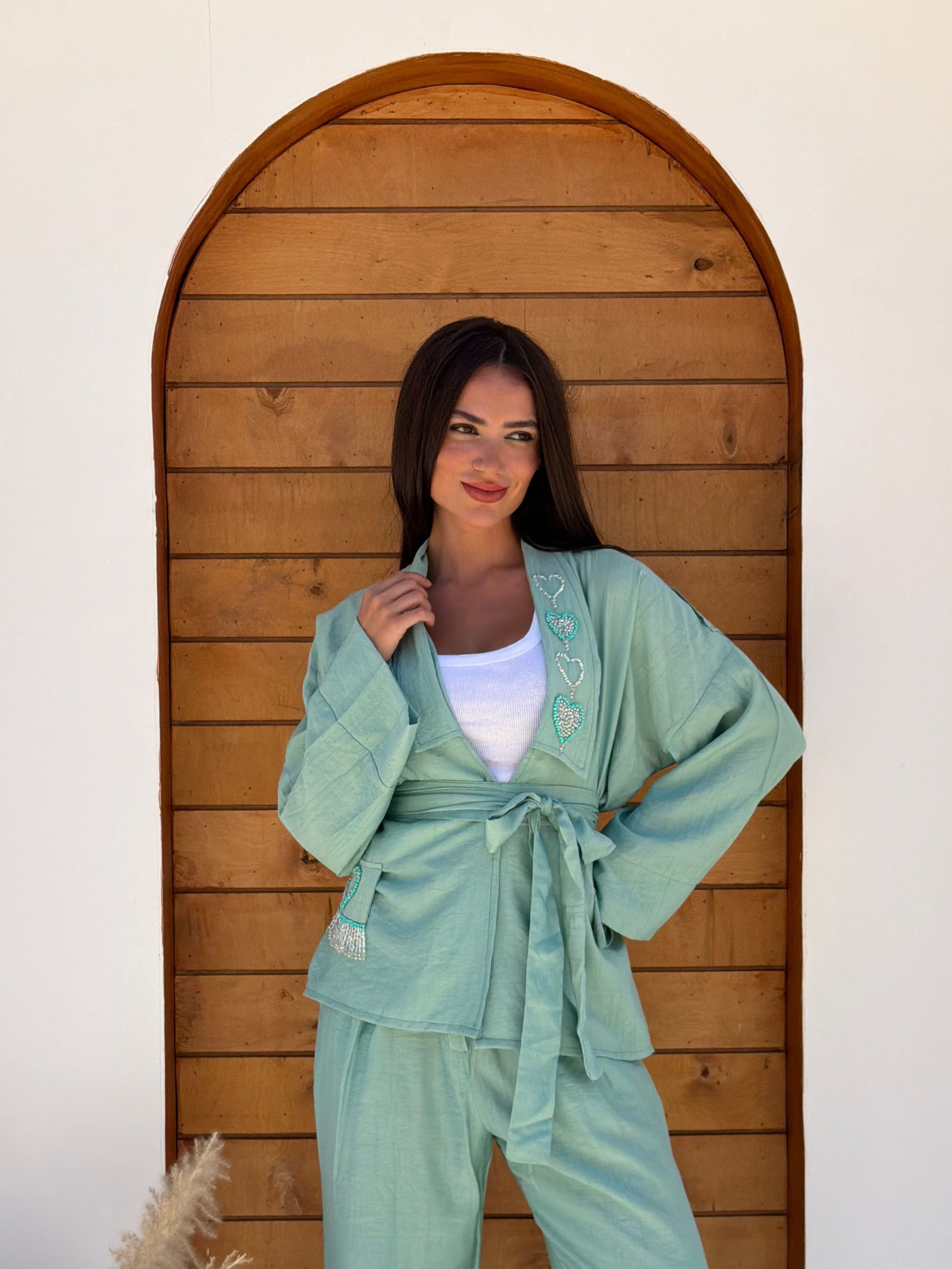 The Ivy Top in Mint