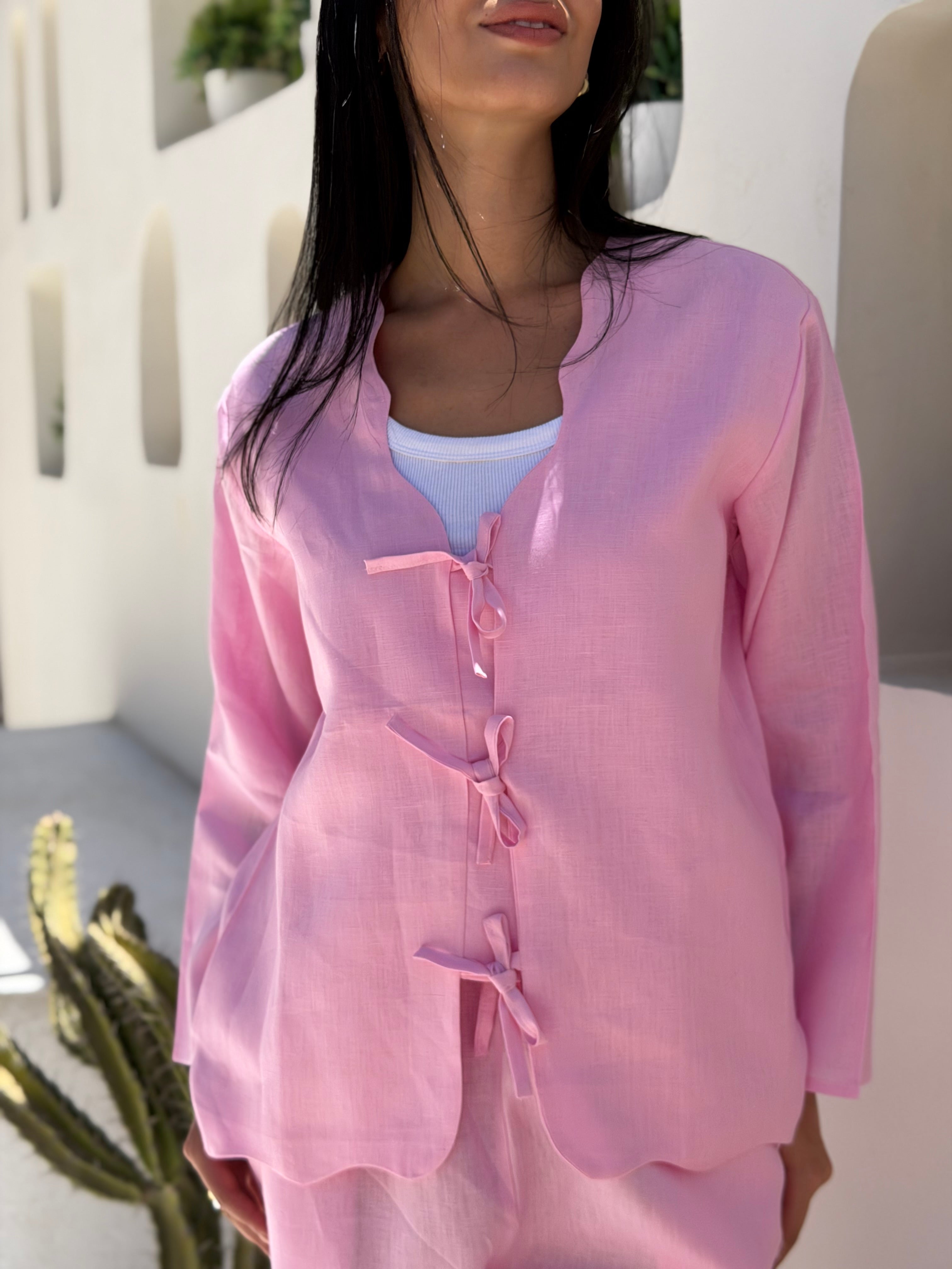 Soft Pink Wave Full Set (Full Sleeves)