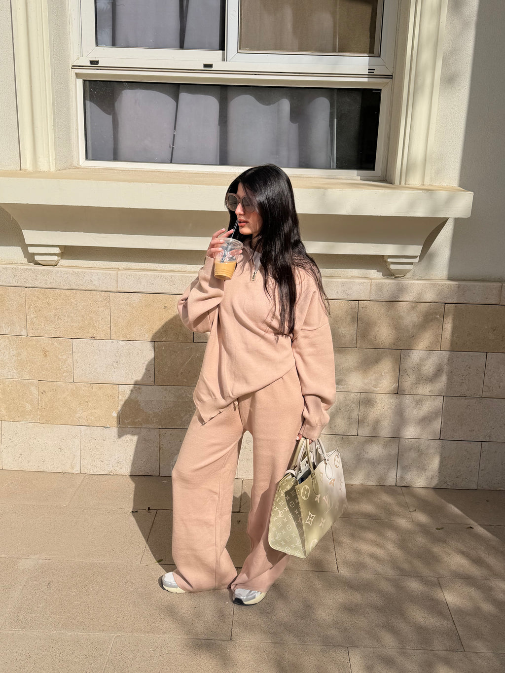 Nude Knit Set