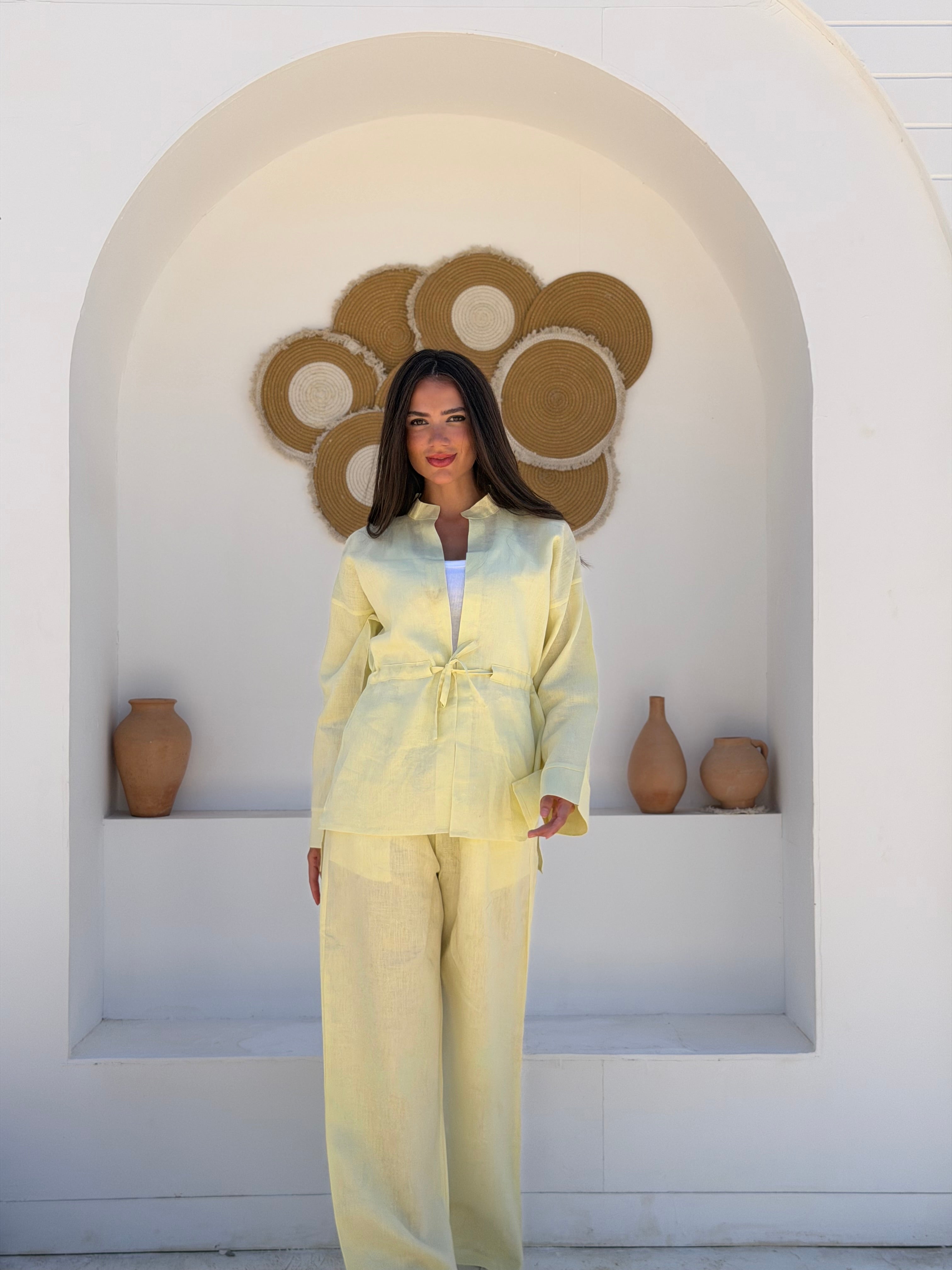 The Soleil Set in Butter Yellow