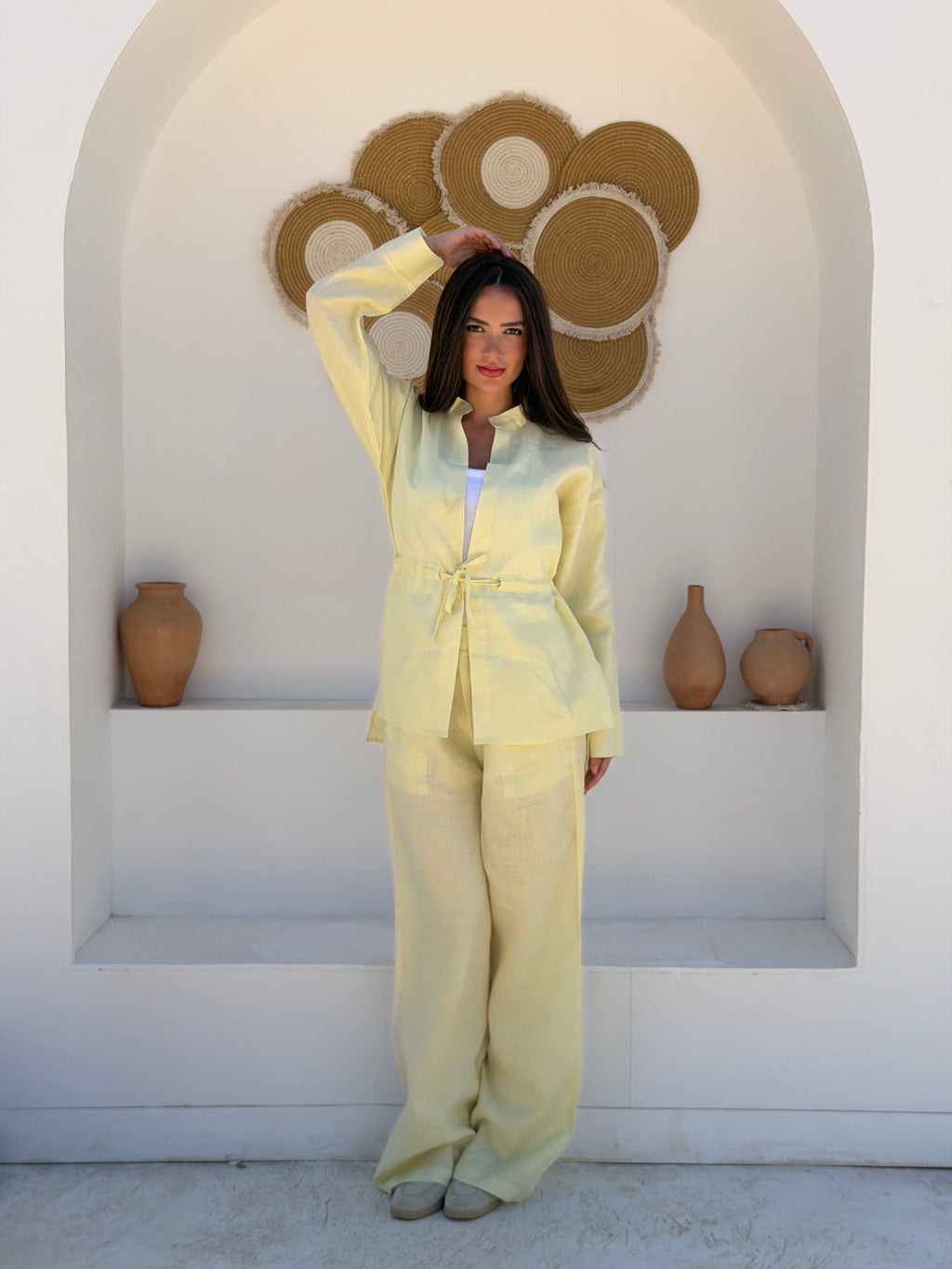 The Soleil Set in Butter Yellow