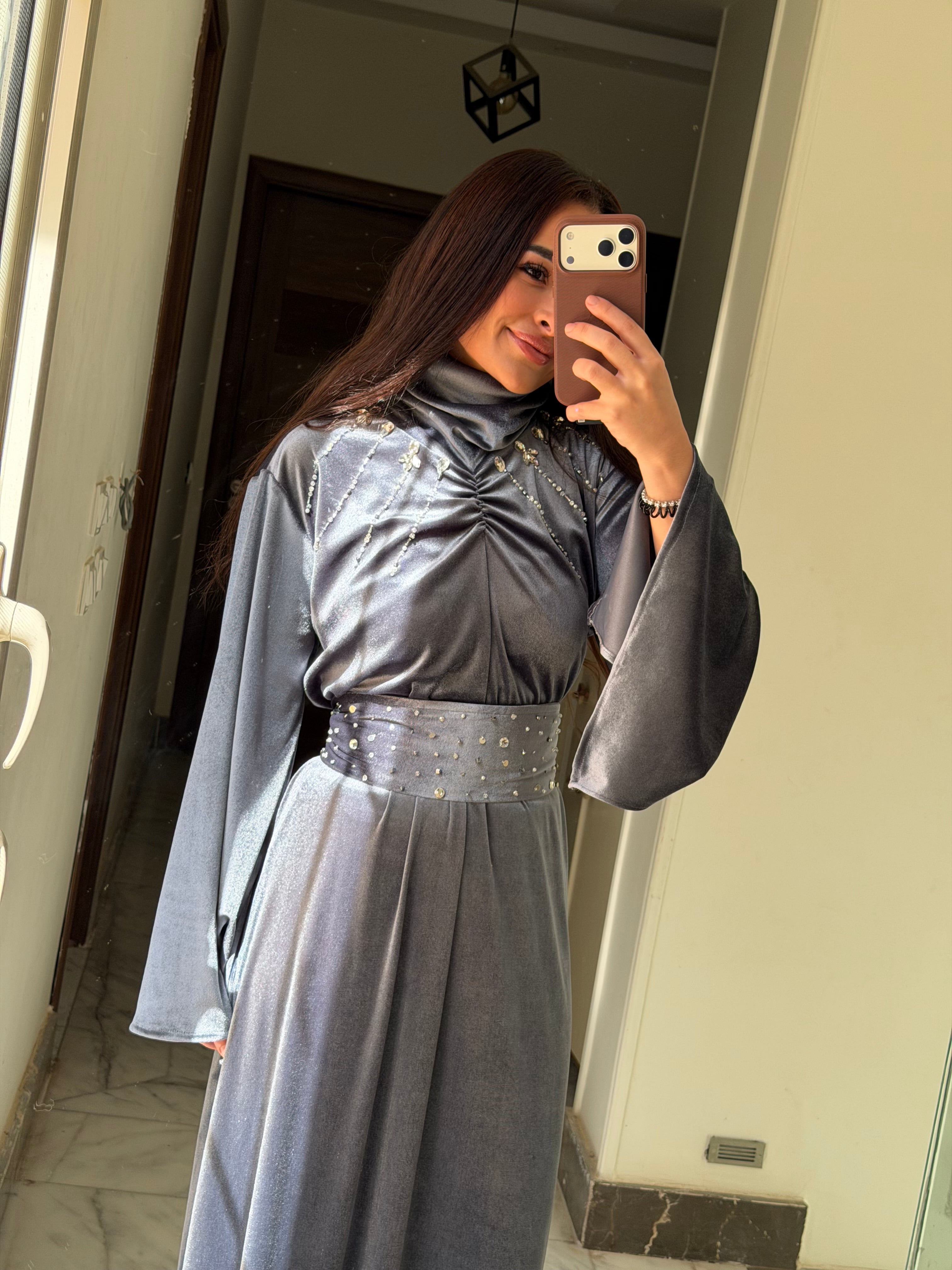 Fajr Belted Abaya