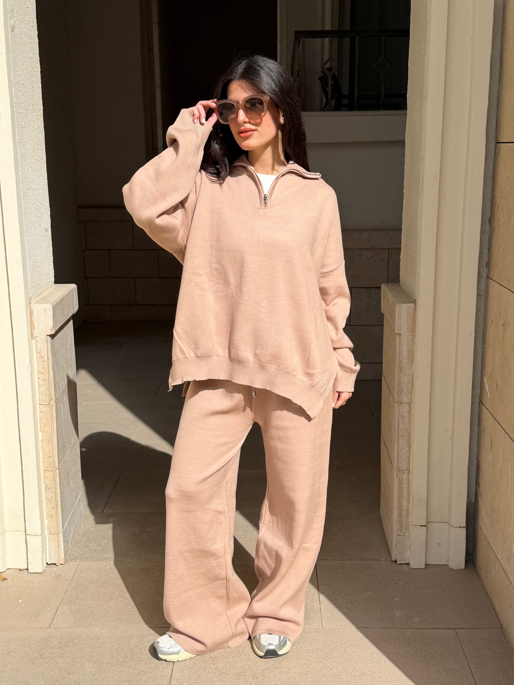 Nude Knit Set