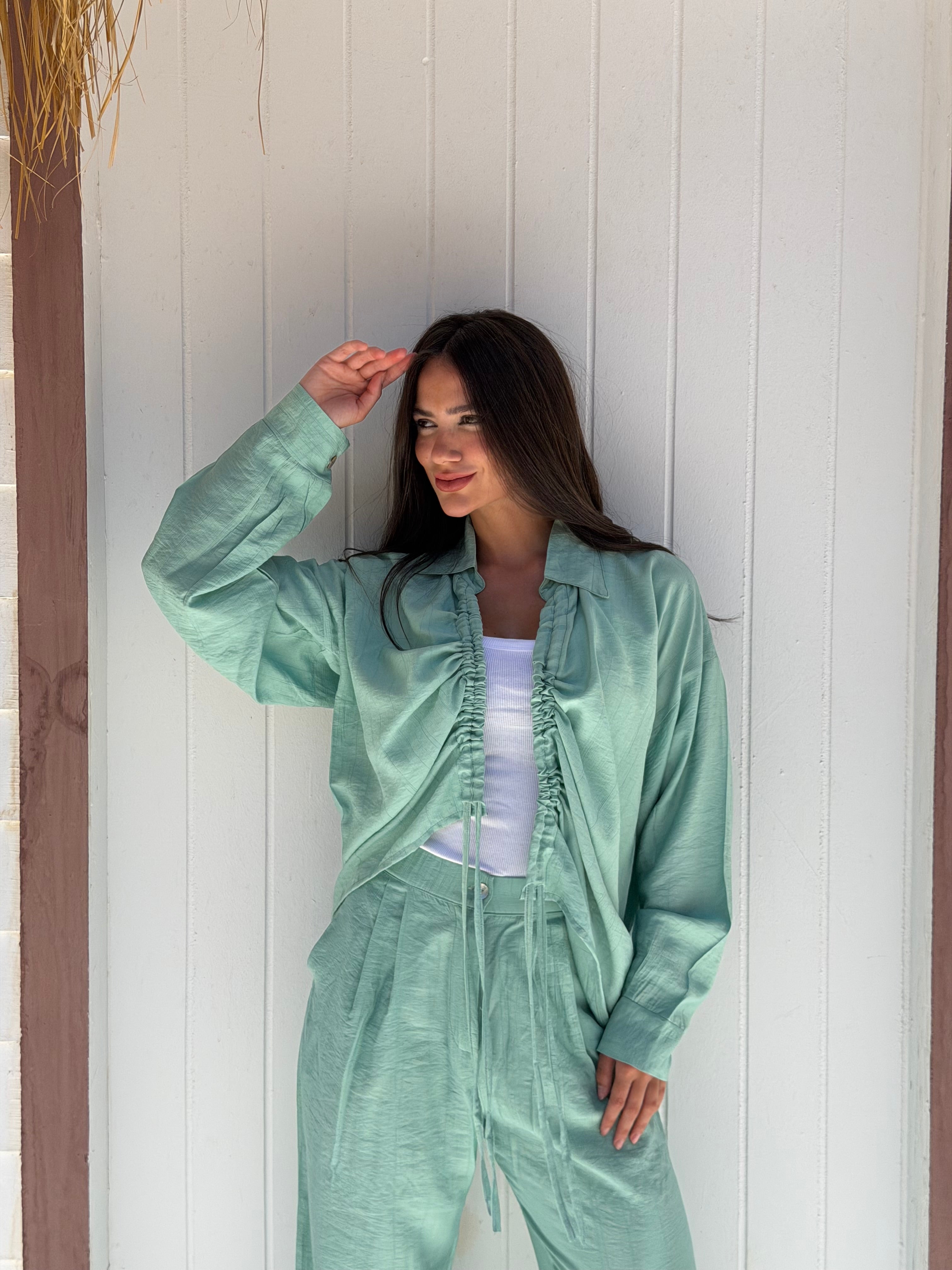 The Meadow Top (only) in Mint