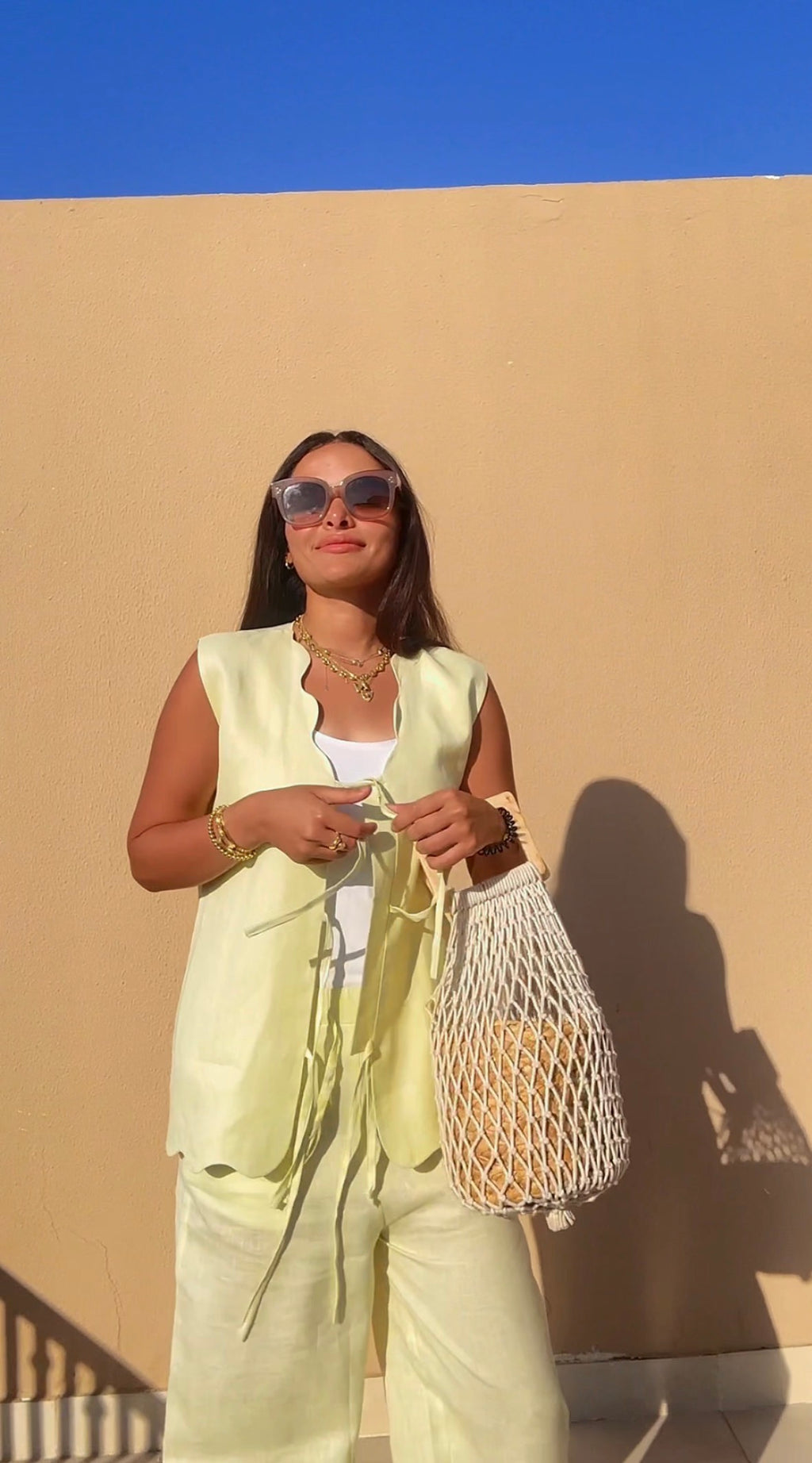 Butter Yellow Wave Full Set