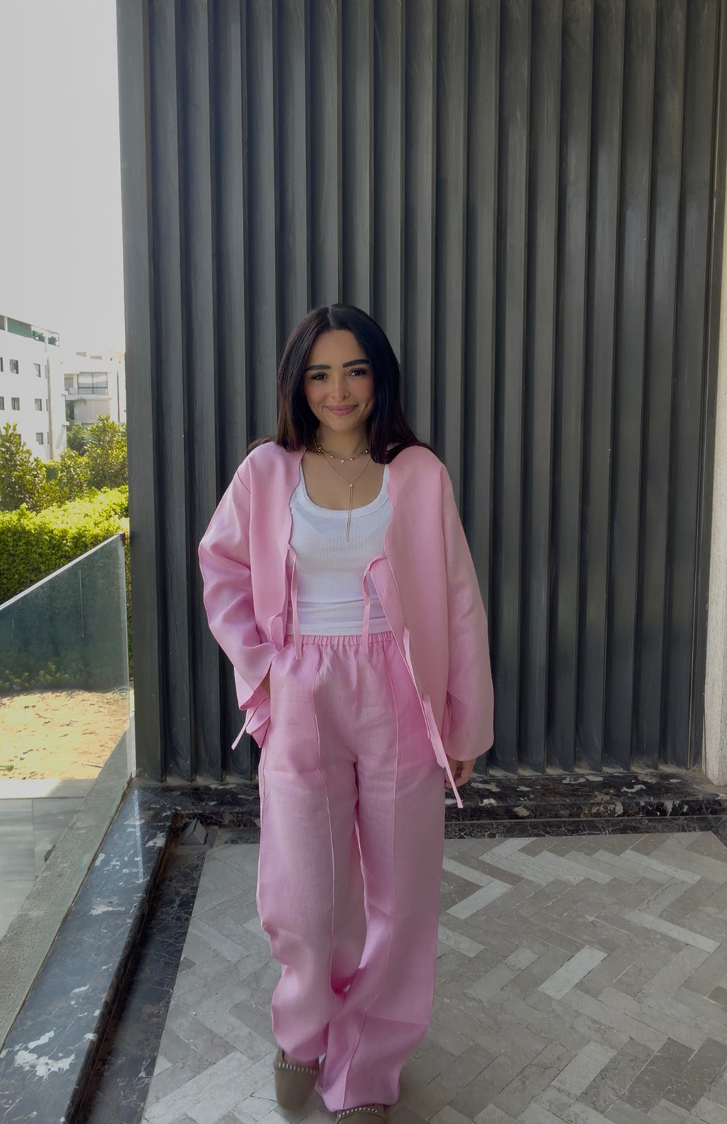 Soft Pink Wave Full Set (Full Sleeves)