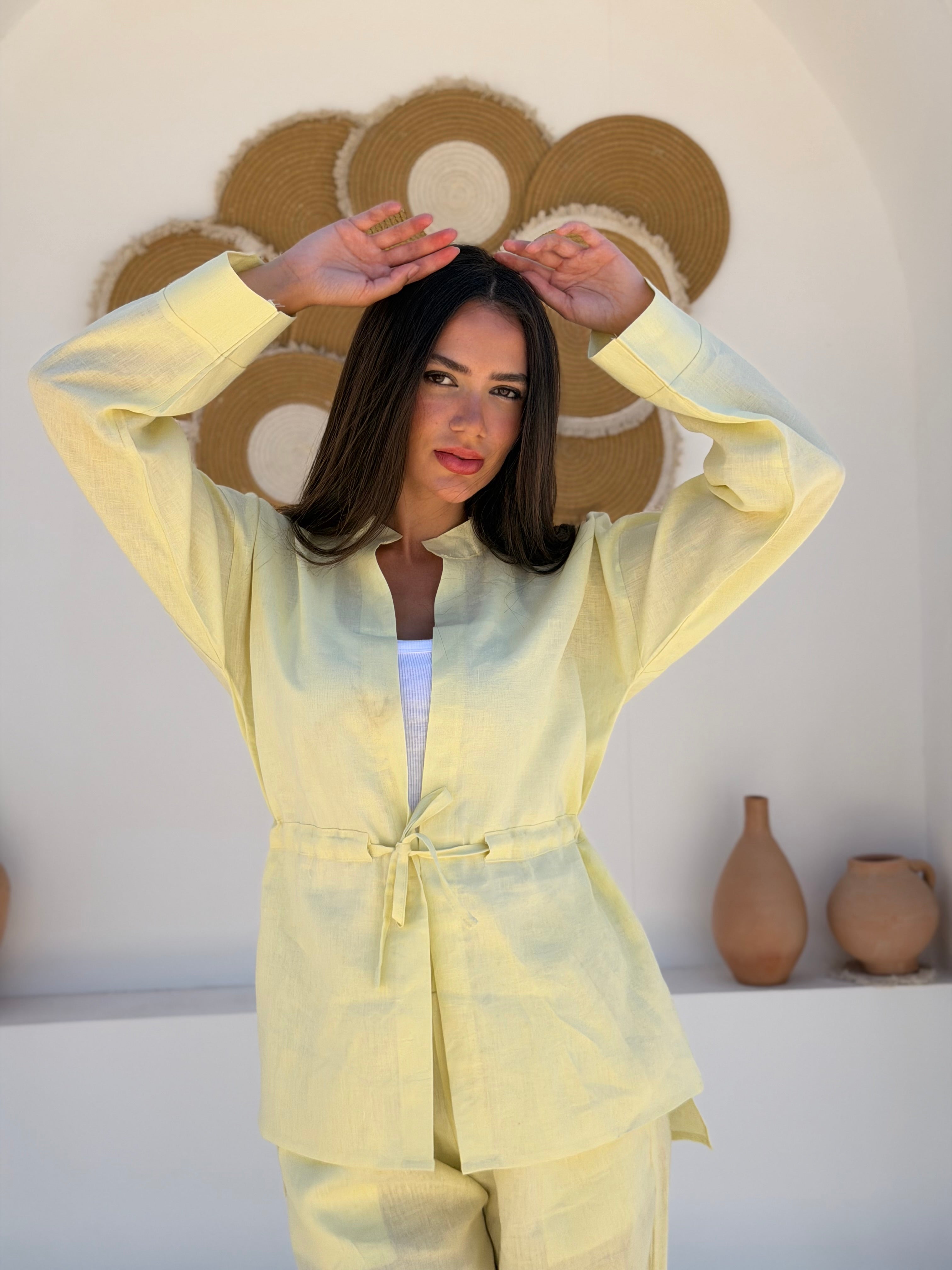 The Soleil Set in Butter Yellow