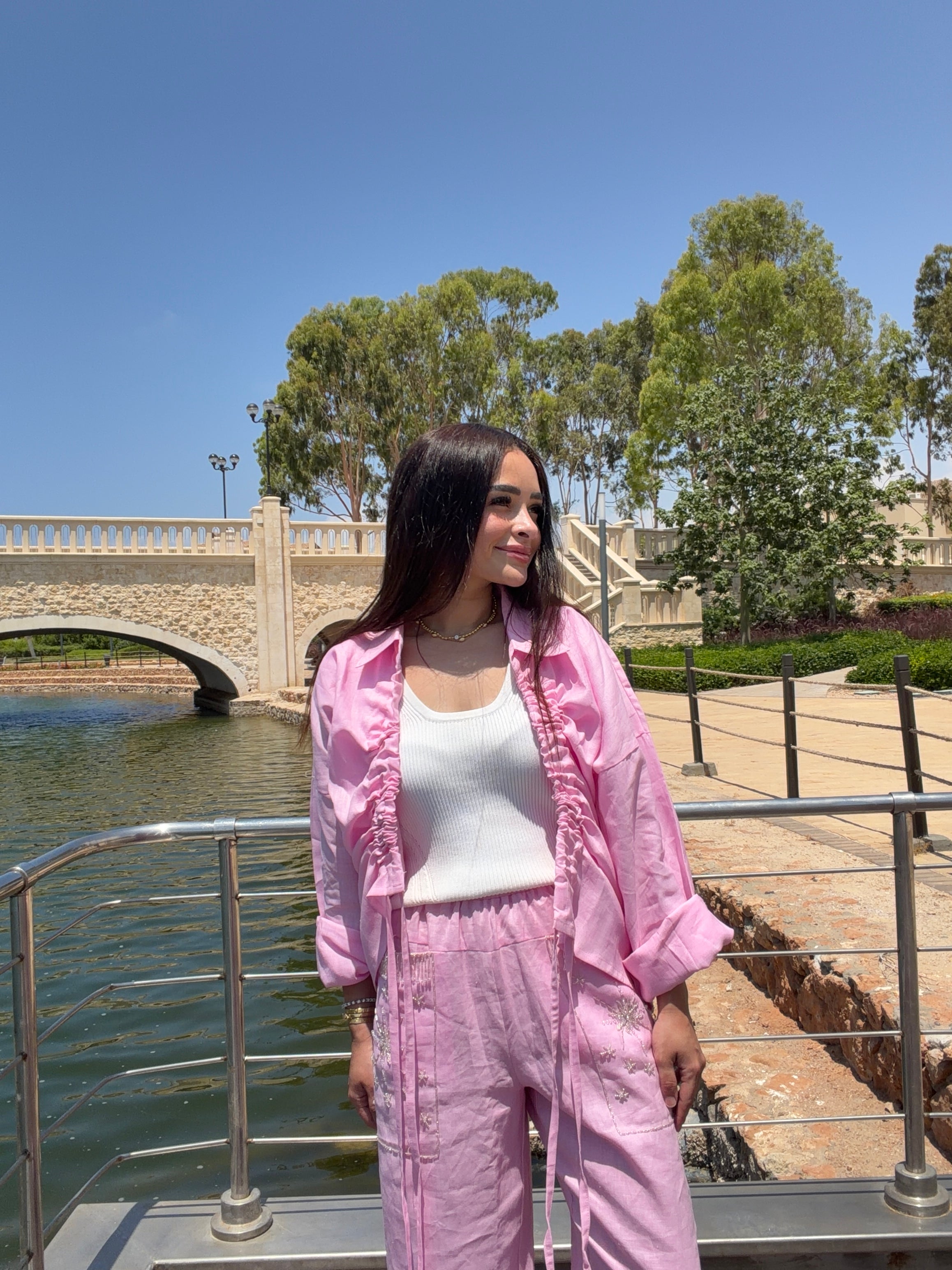 The Nomad Set in Soft Pink