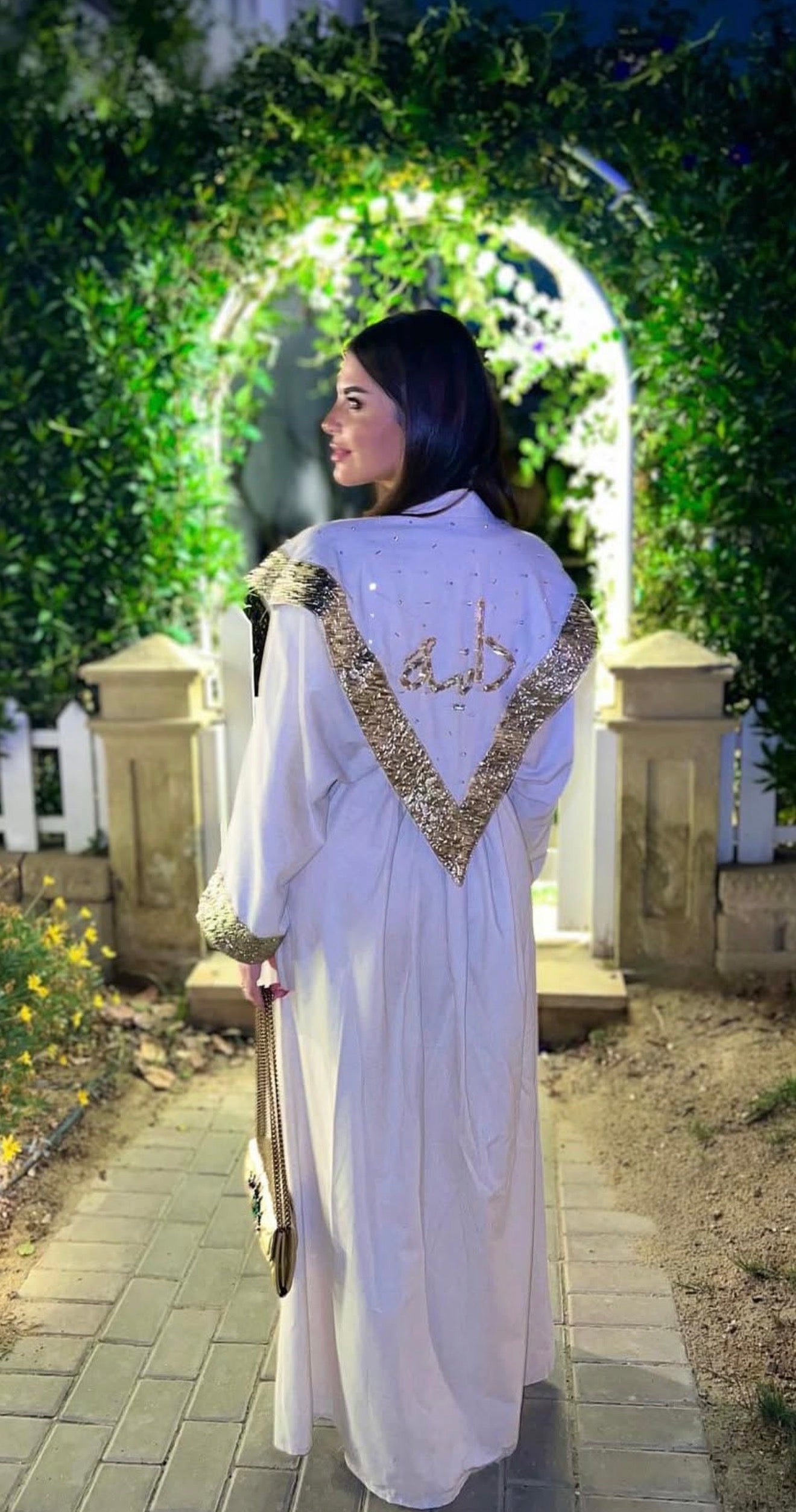 Signature Customized Initials Kaftan