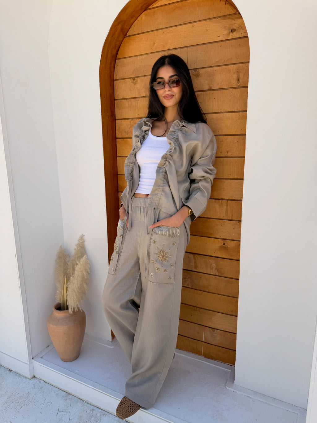 The Nomad Set in Taupe