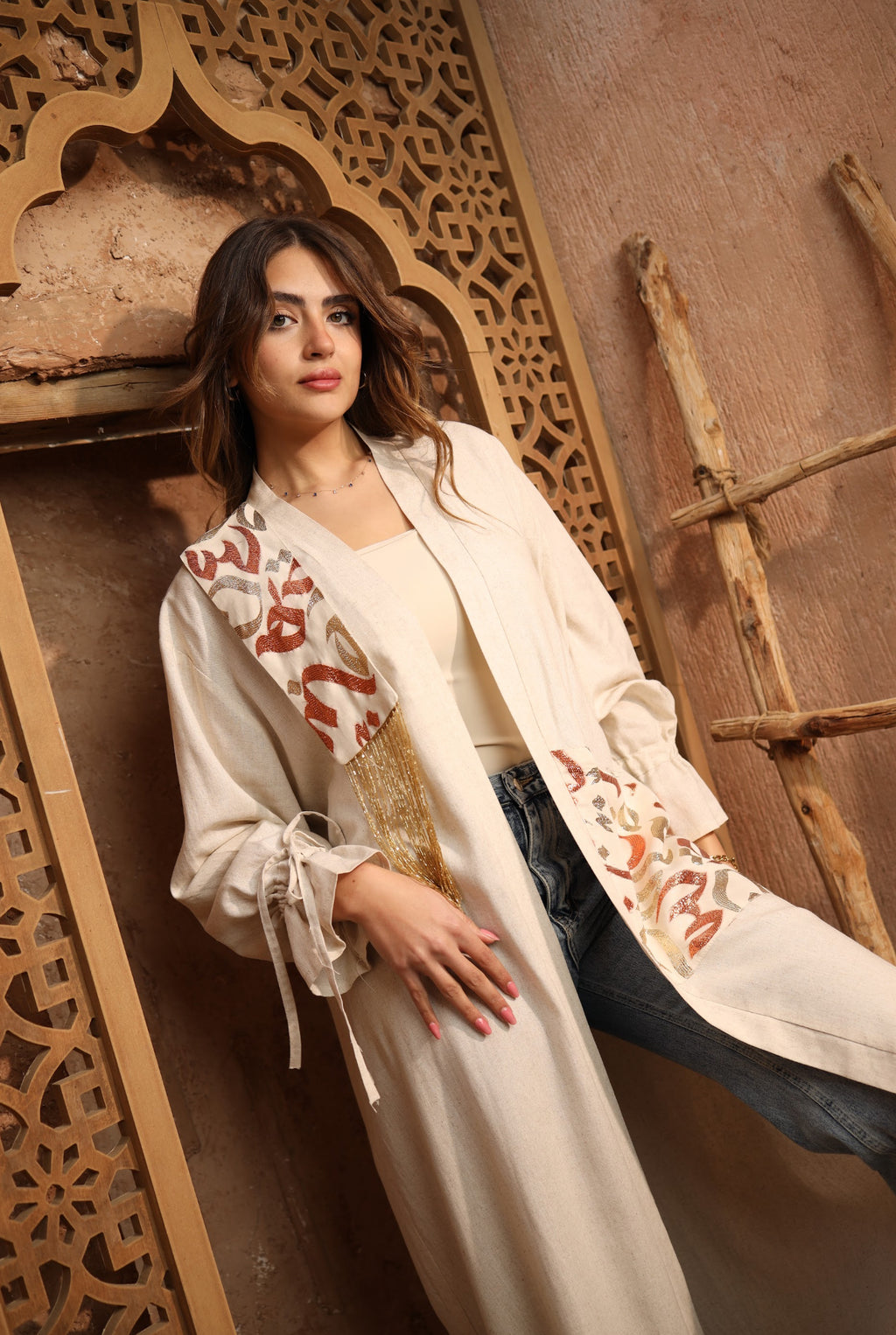 Arabic Calligraphy Kaftan