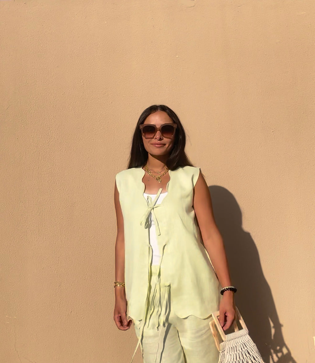 Butter Yellow Wave Full Set