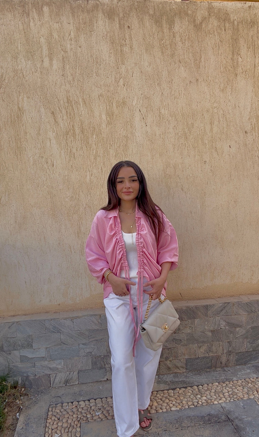 The Meadow Top (only) in Soft Pink