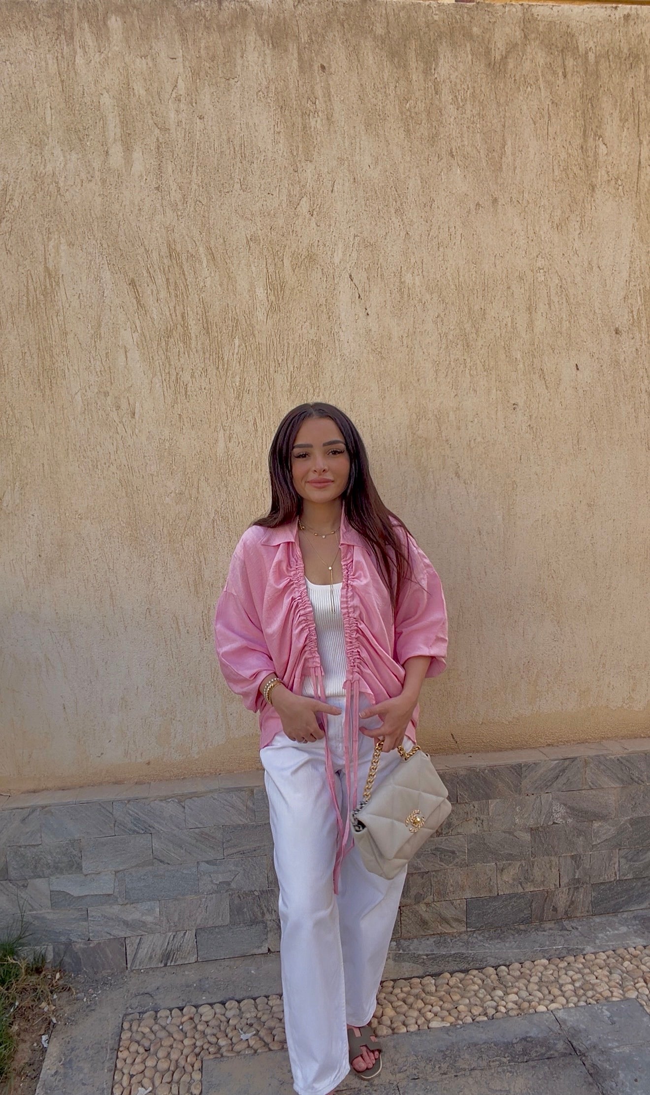 The Meadow Top (only) in Soft Pink