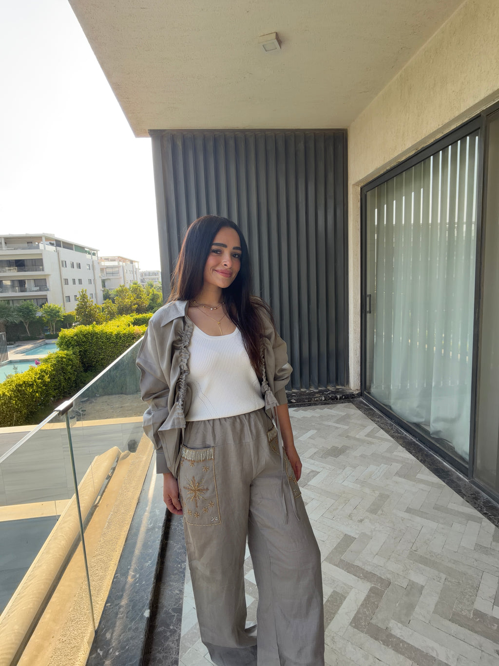 The Nomad Set in Taupe
