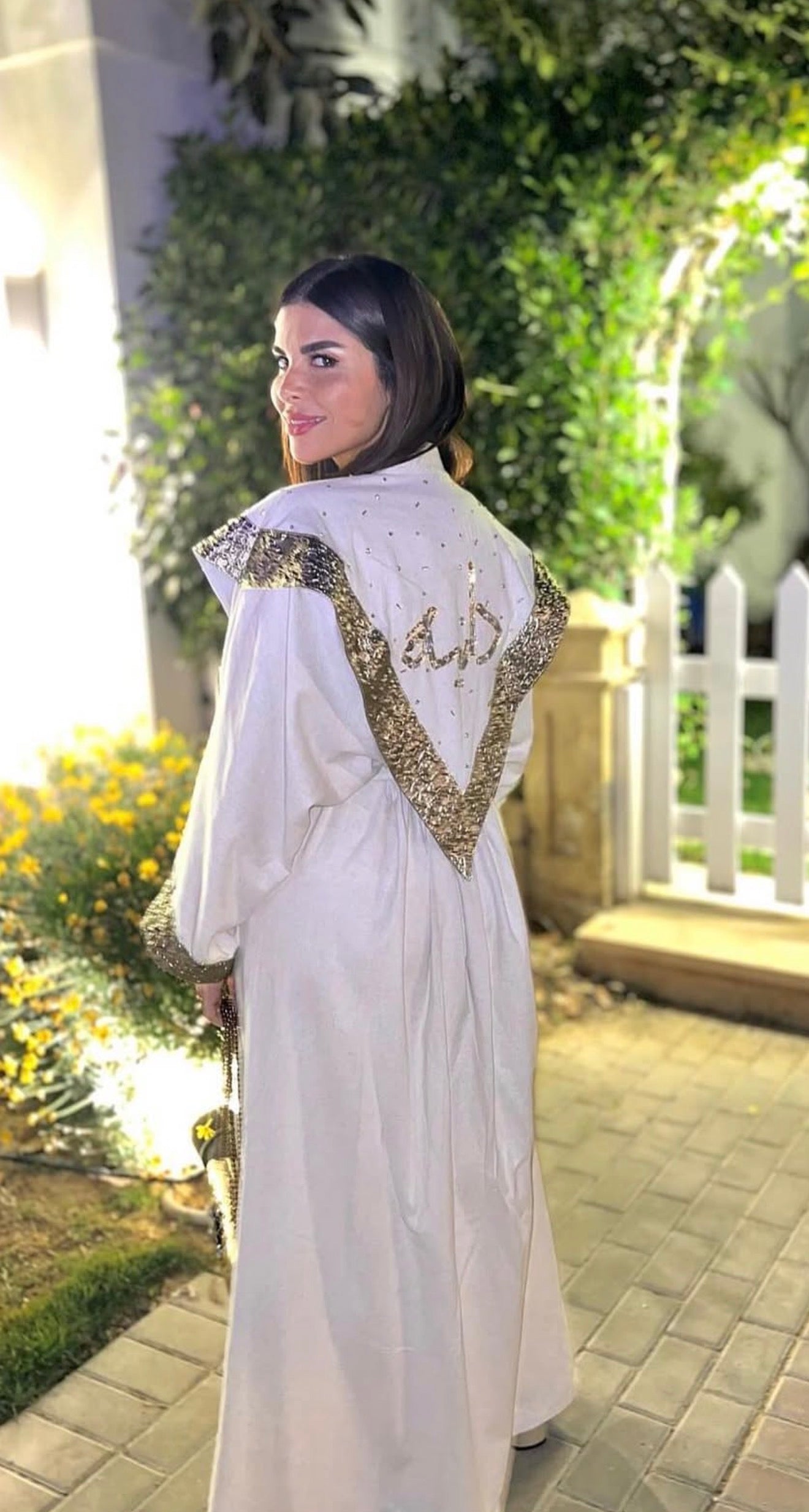 Signature Customized Initials Kaftan