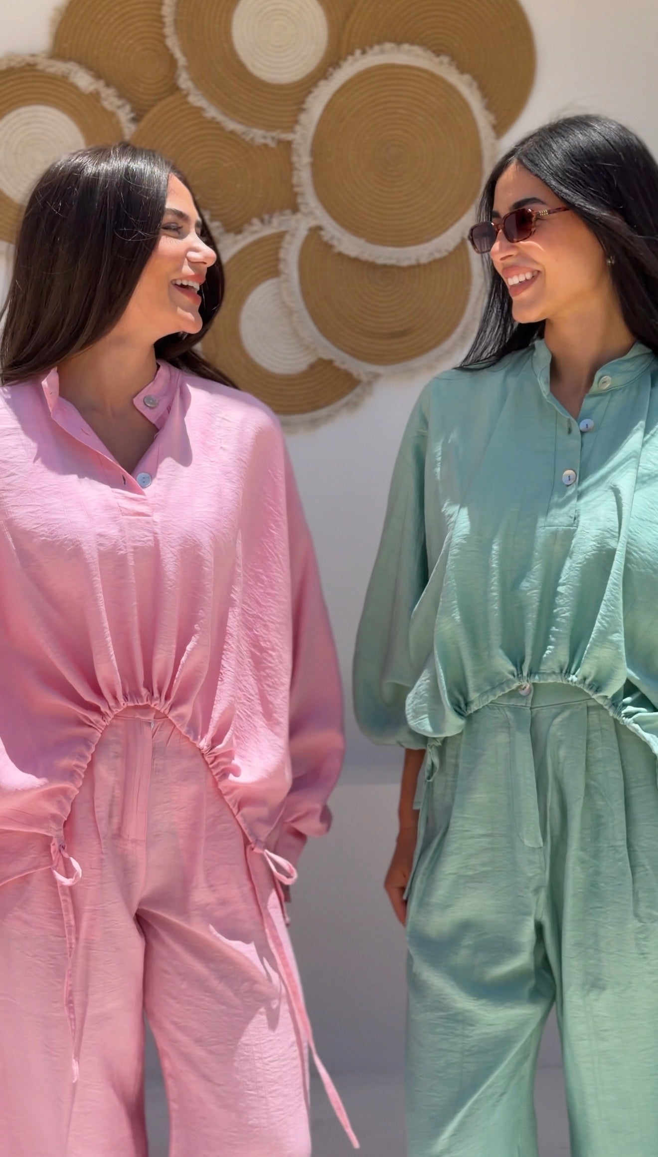 The Haven High-Low Set in Mint