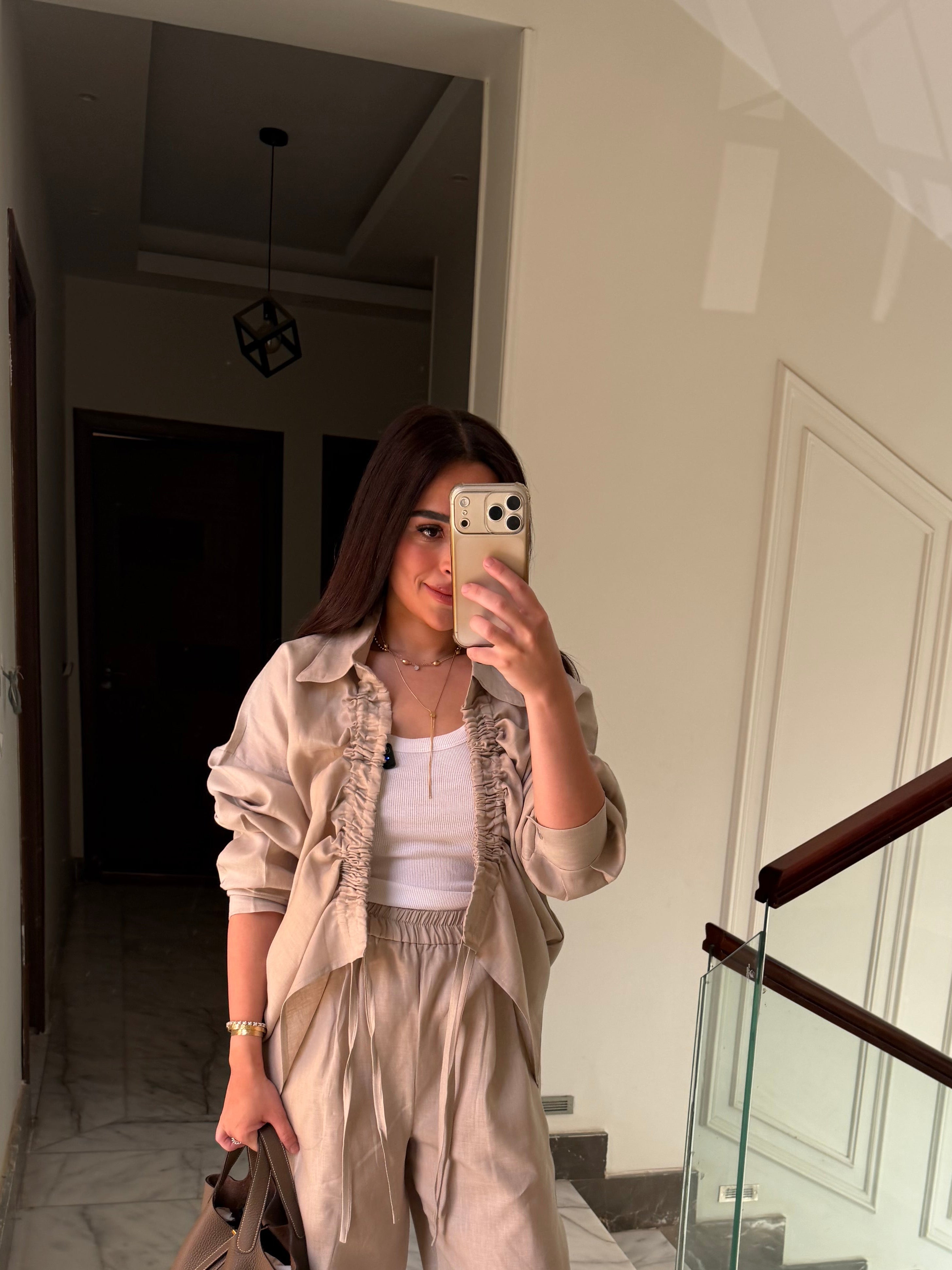 The Nomad Top (only) in Beige