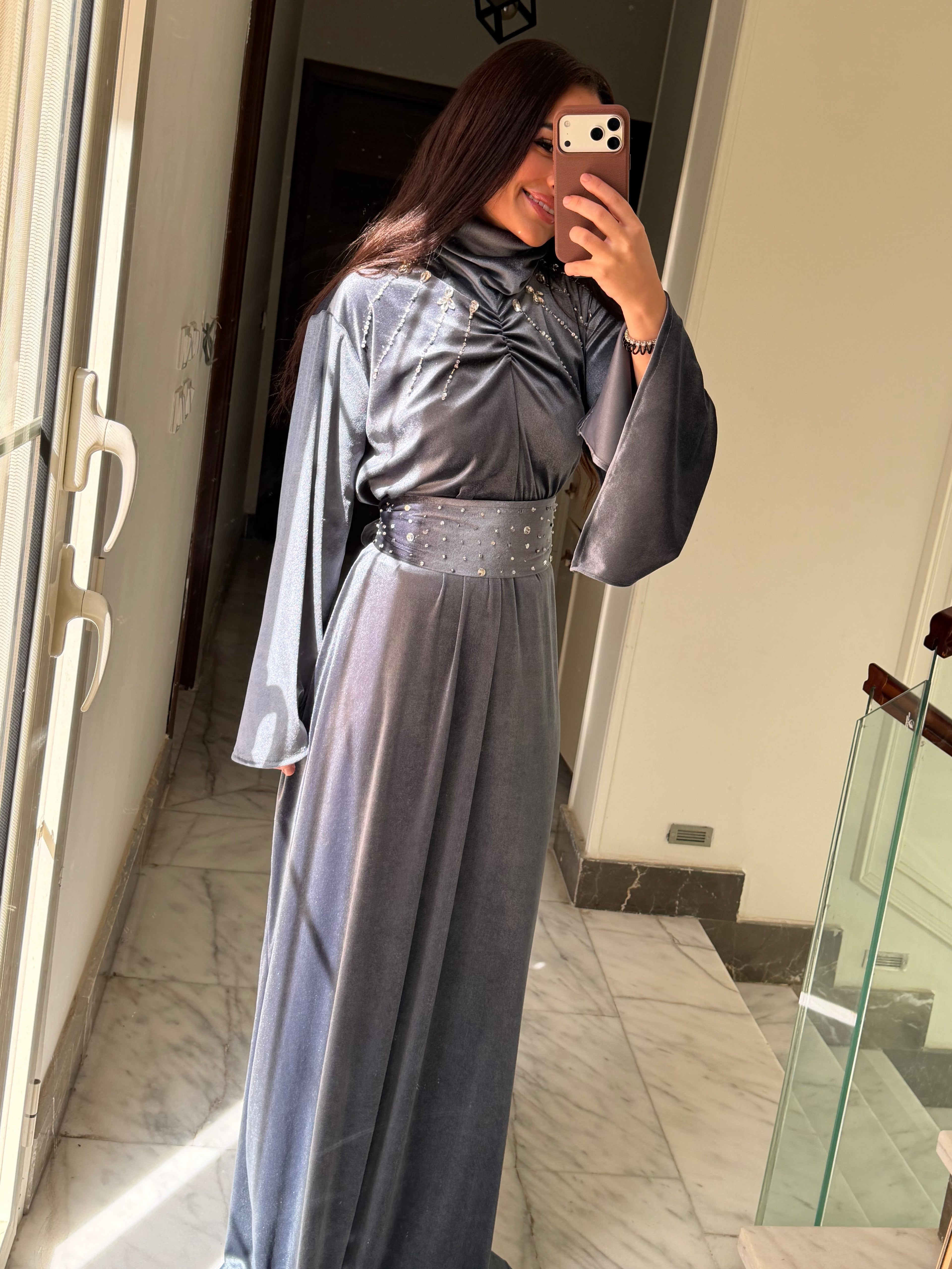 Fajr Belted Abaya