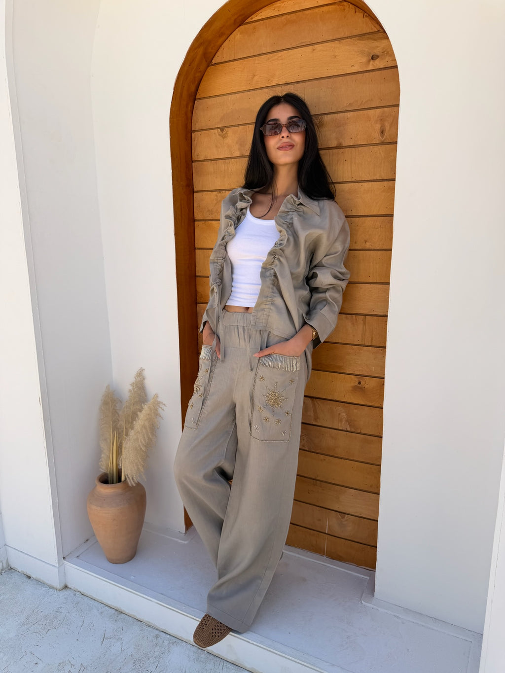 The Nomad Set in Taupe