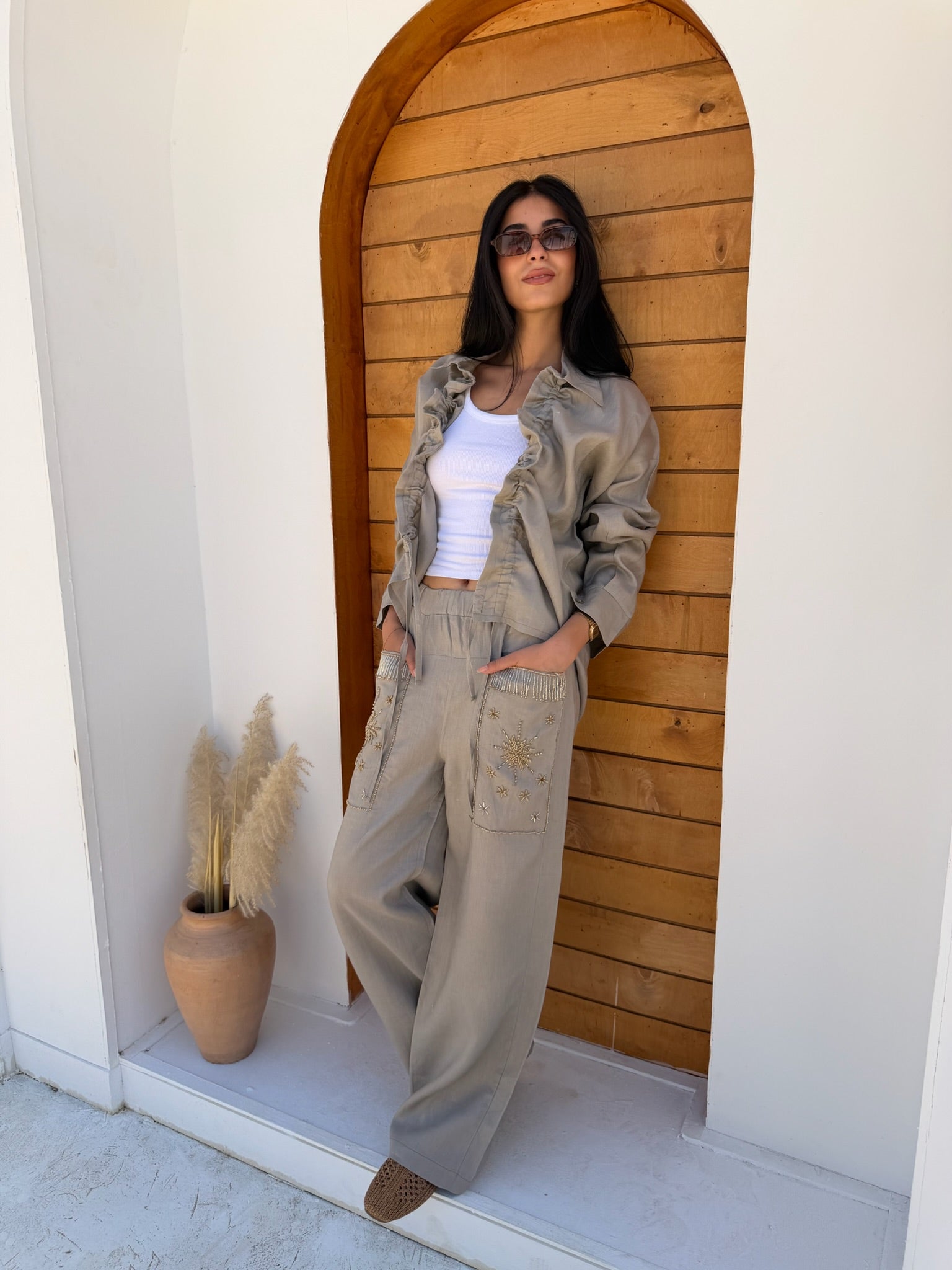 The Nomad Set in Taupe