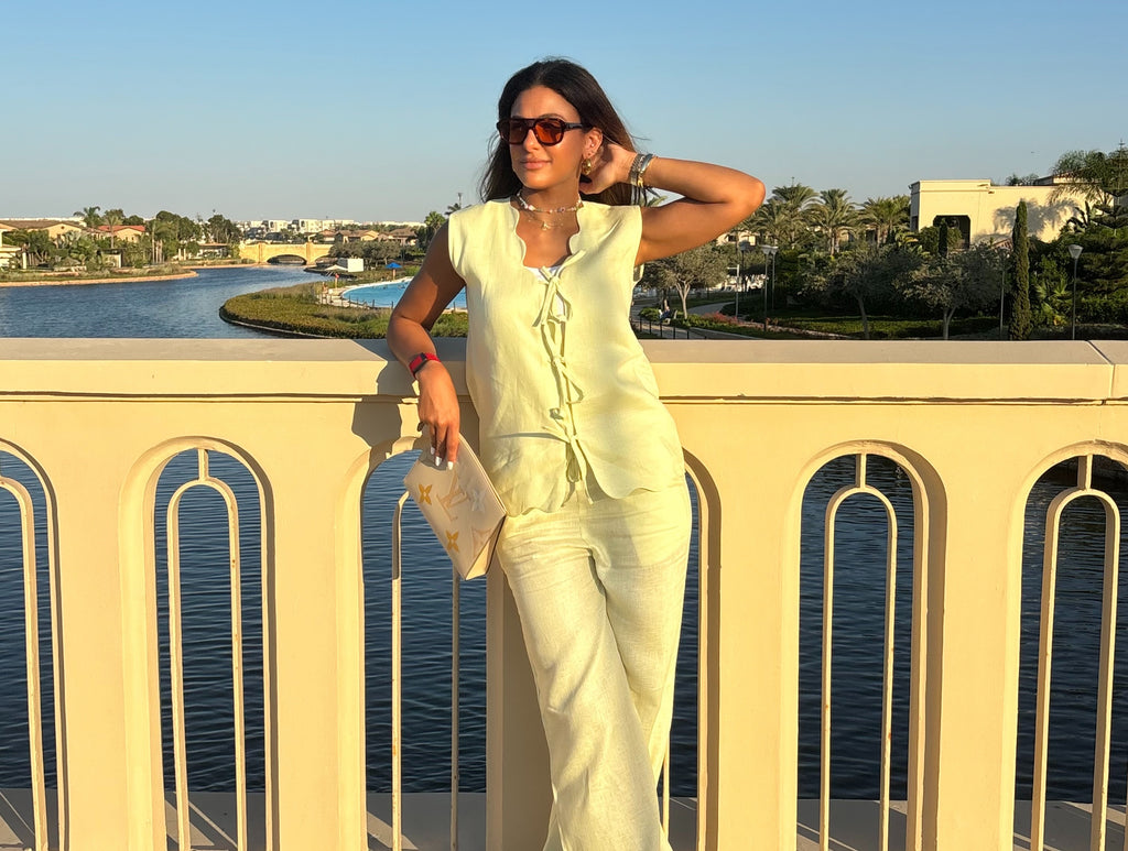 Butter Yellow Wave Full Set