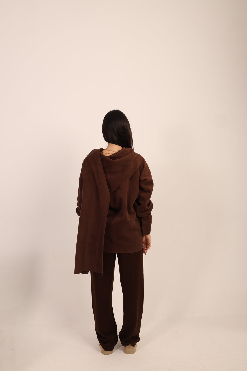 Mocha Scarf Set
