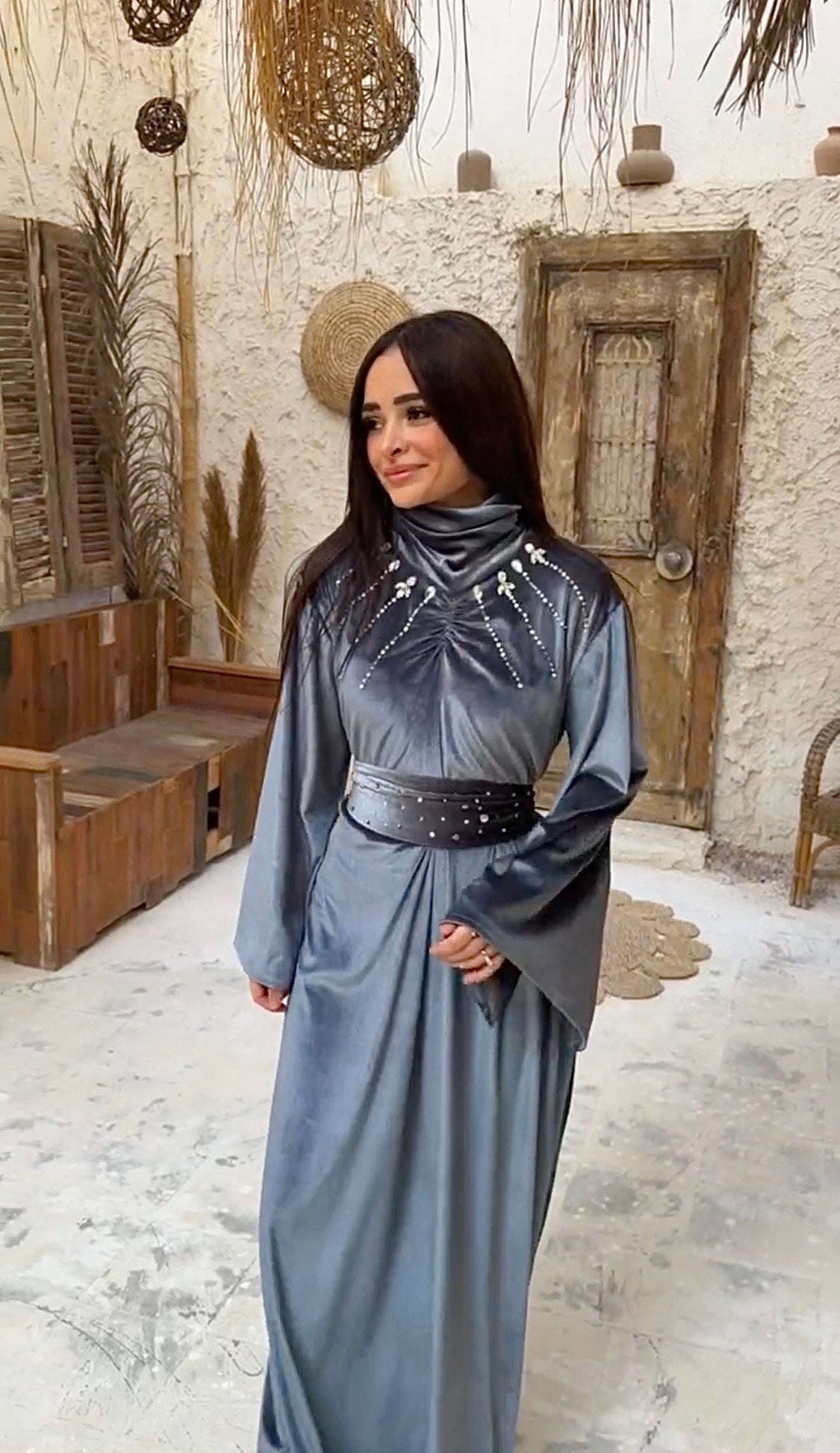 Fajr Belted Abaya
