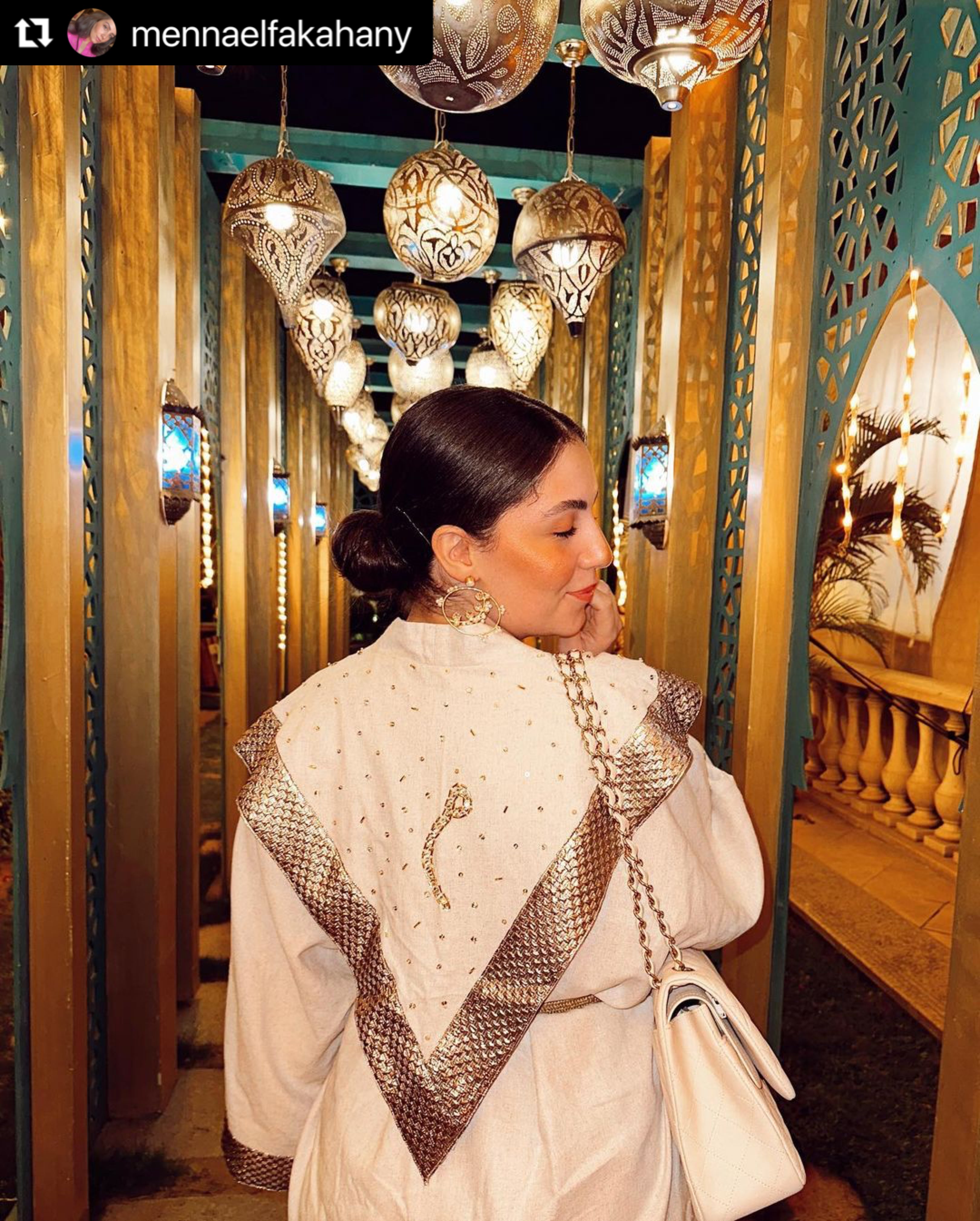 Signature Customized Initials Kaftan