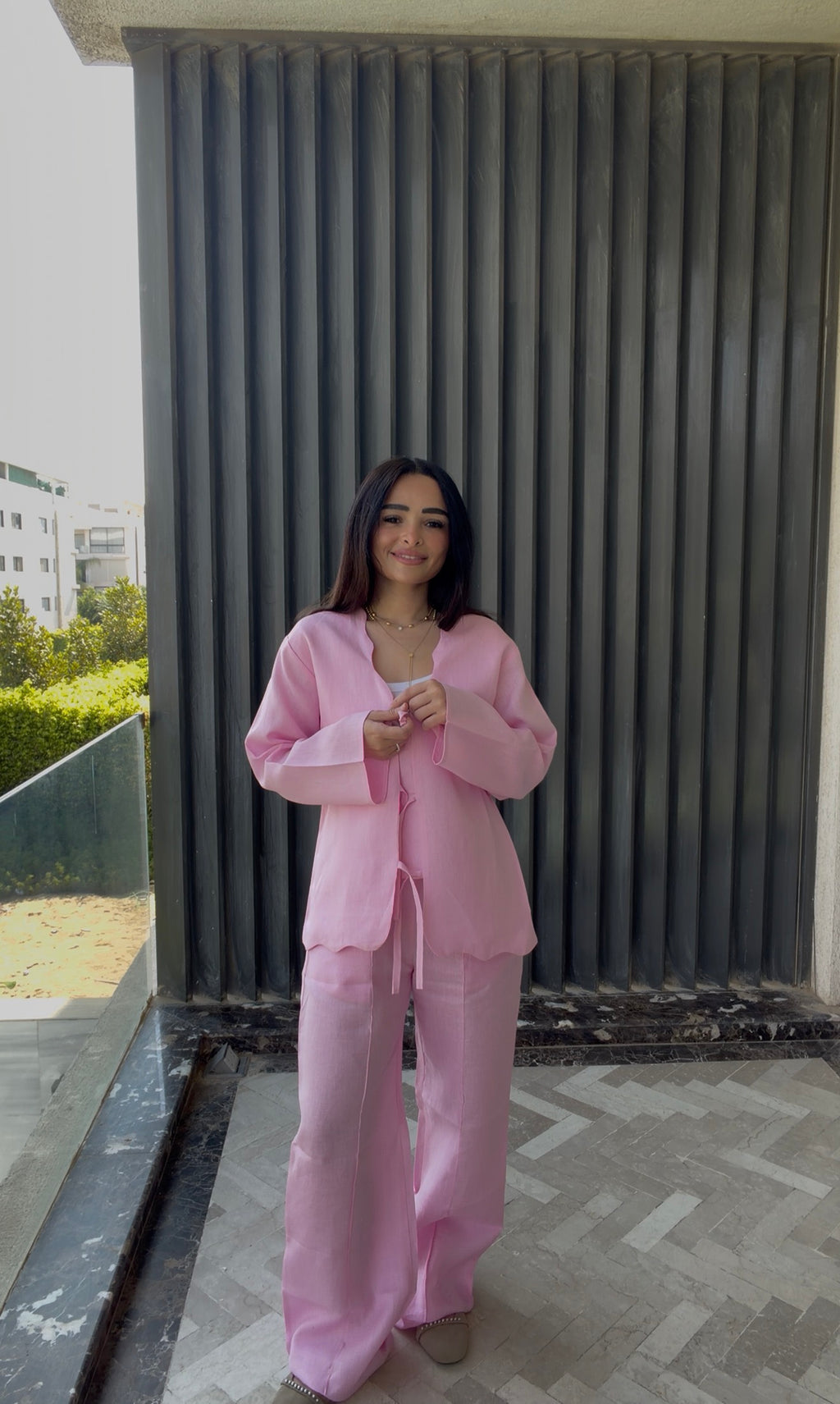 Soft Pink Wave Full Set (Full Sleeves)