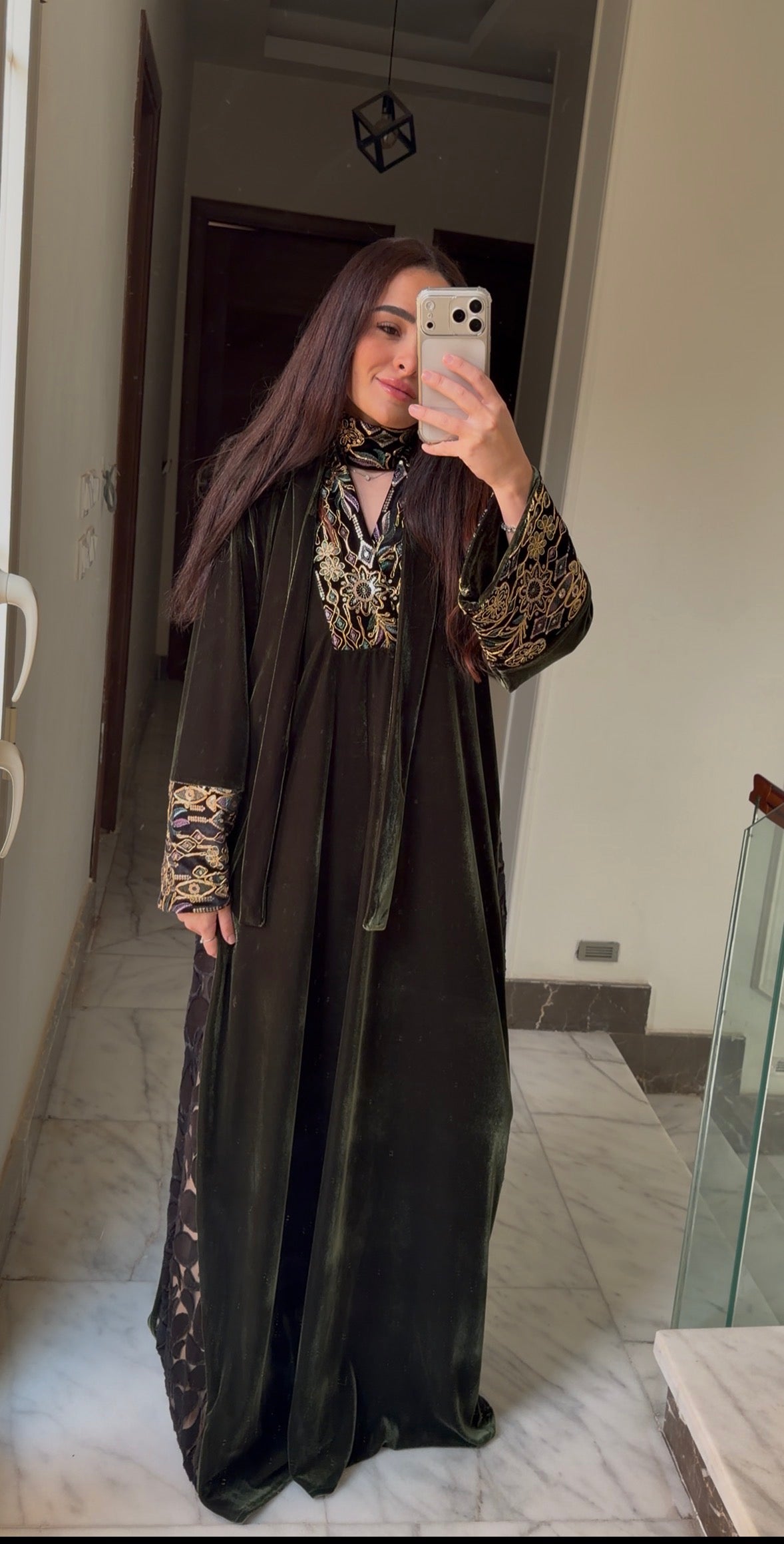 Sahara Olive Abaya