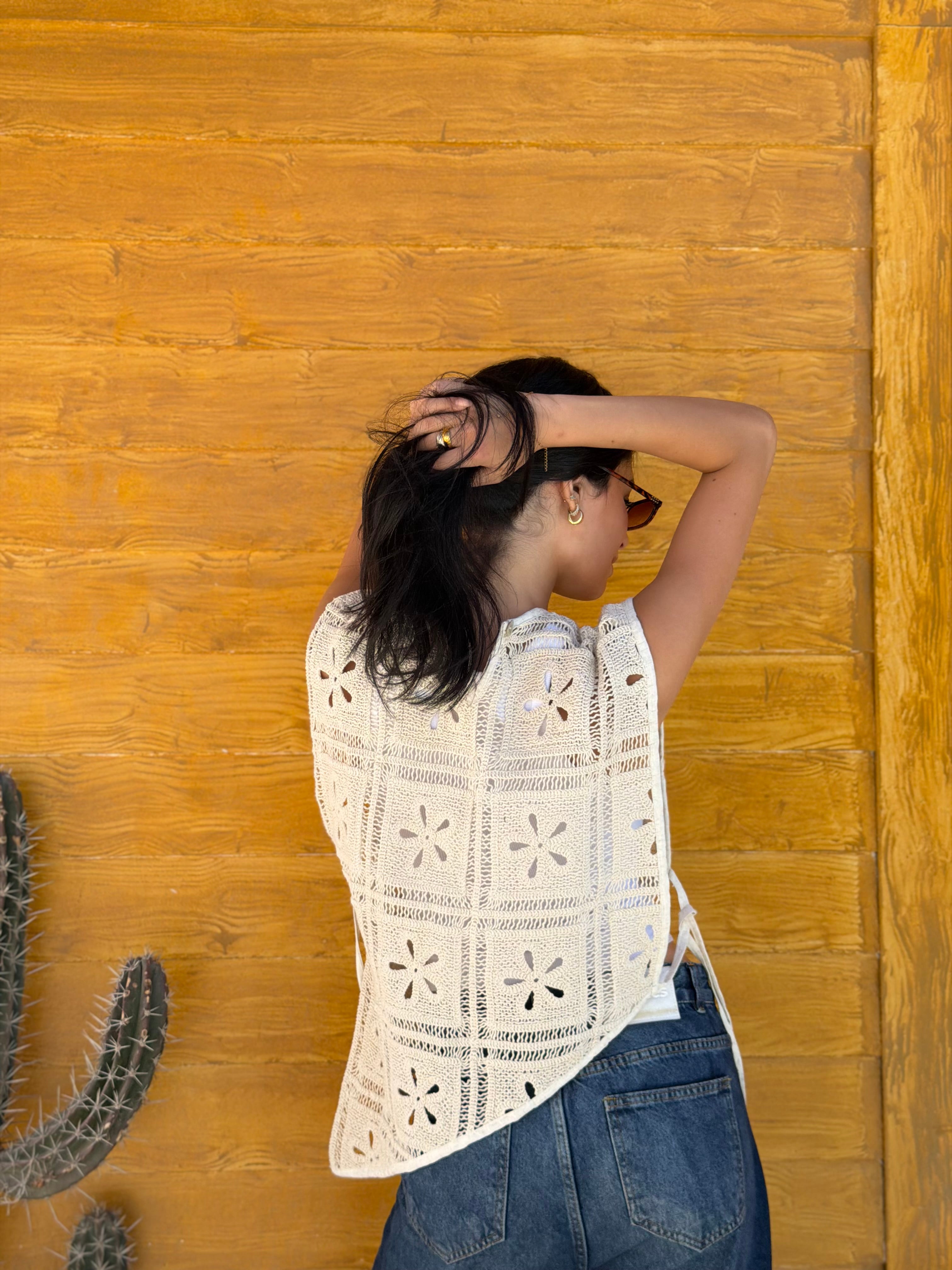 Aurelia Crochet Vest