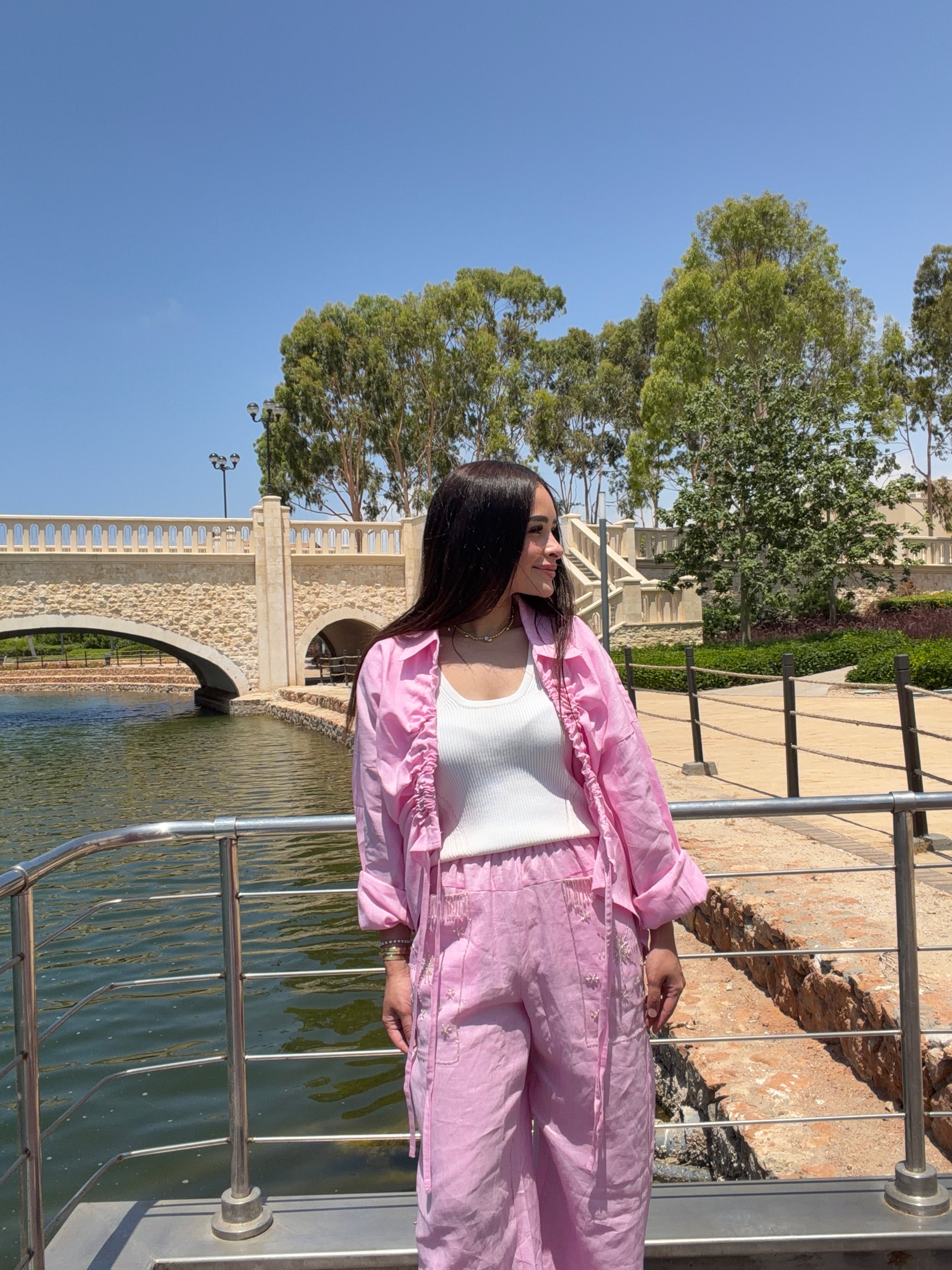 The Nomad Set in Soft Pink