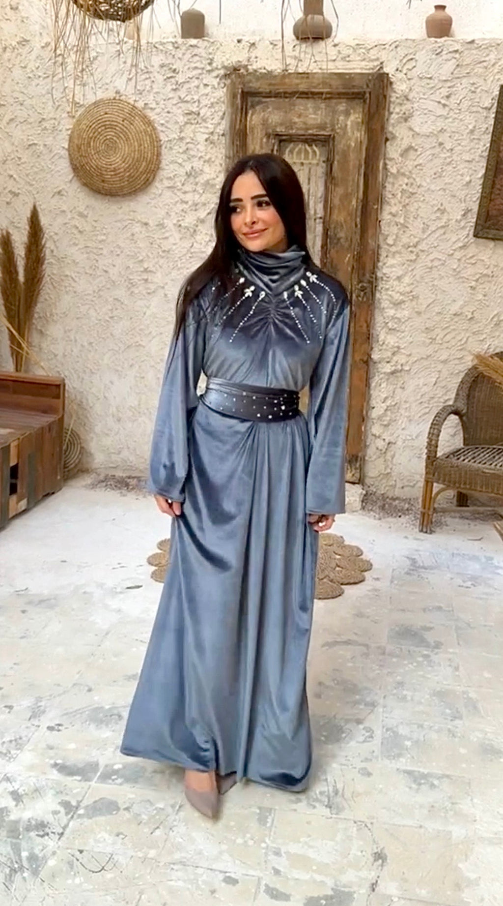Fajr Belted Abaya